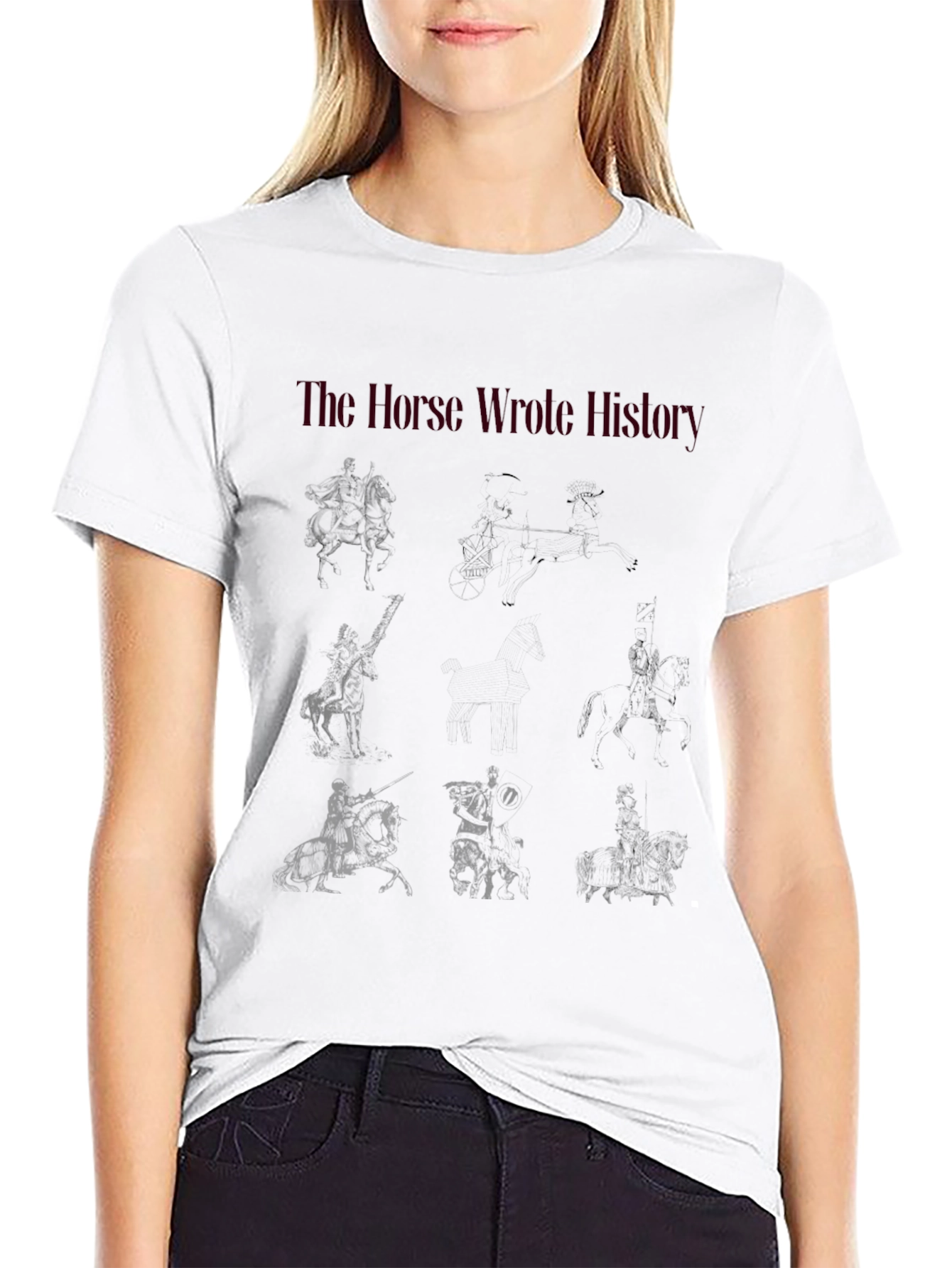 The Horse Wrote History Graphic Tee