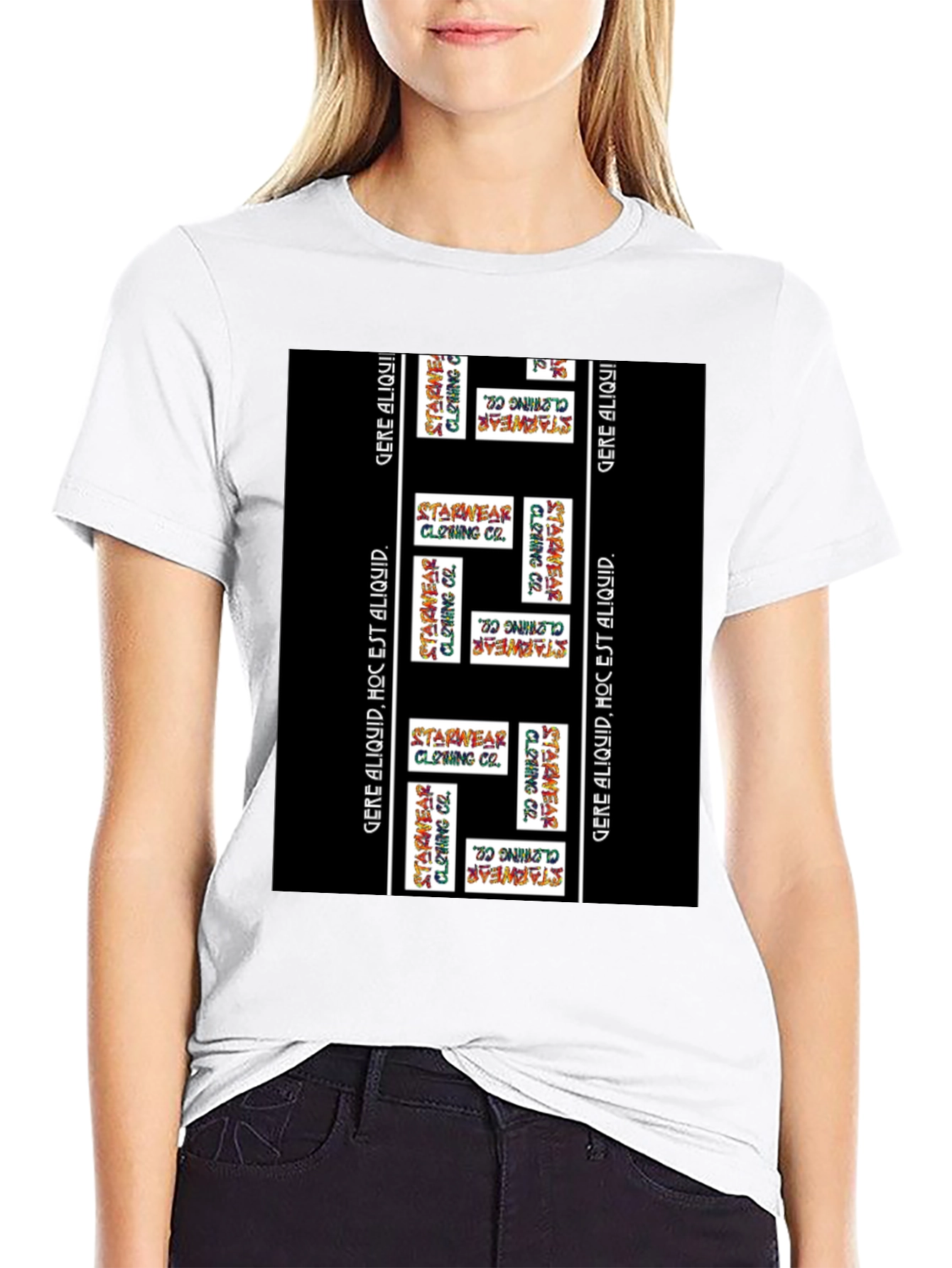 Starwear Clothing Co. Black Graphic Tee