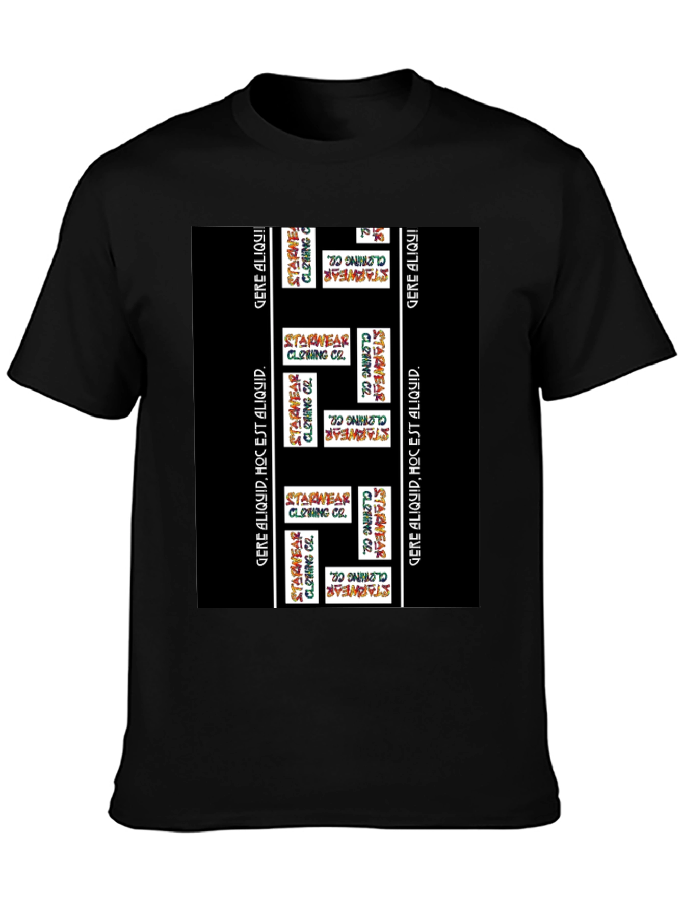 Starwear Clothing Co. Black Graphic Tee