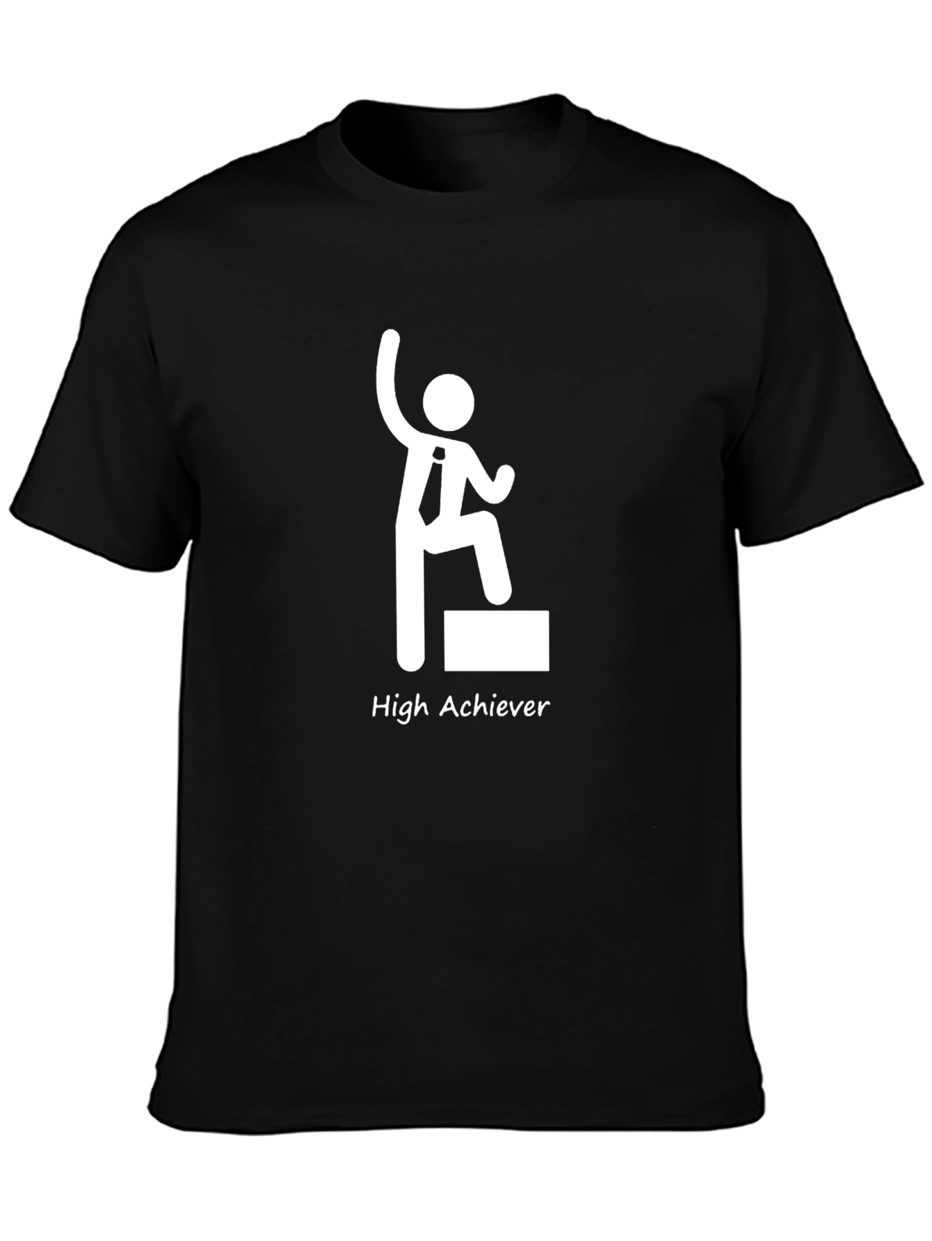 High Achiever Graphic Tee - Mens Black T-Shirt