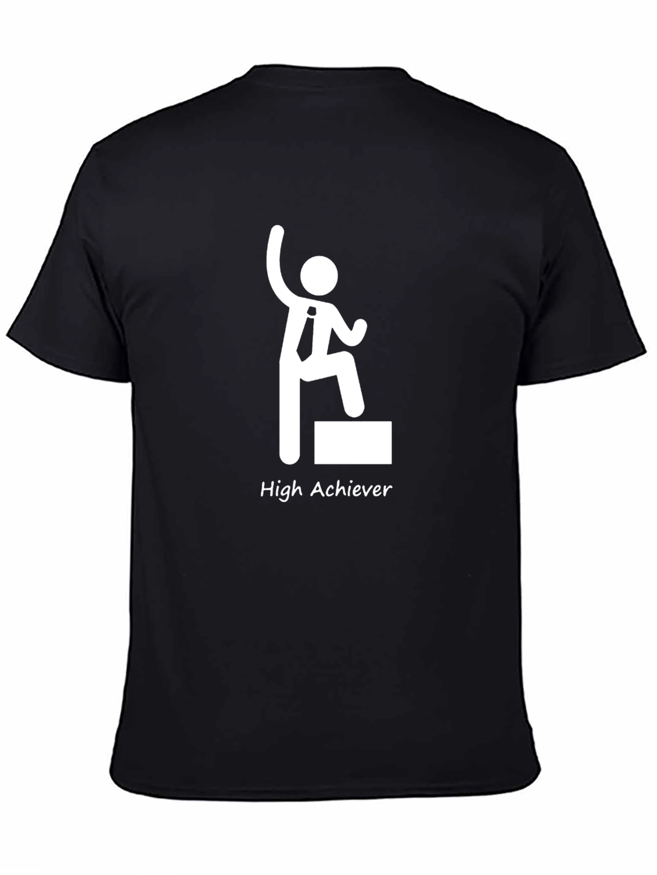 High Achiever Graphic Tee - Mens Black T-Shirt