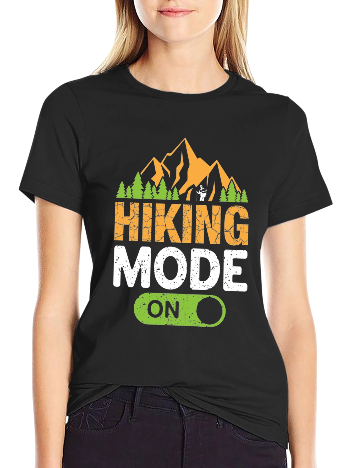 Hiking Mode On Graphic Tee - Adventure Ready!