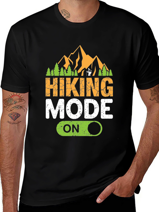 Hiking Mode On Graphic Tee - Adventure Ready!
