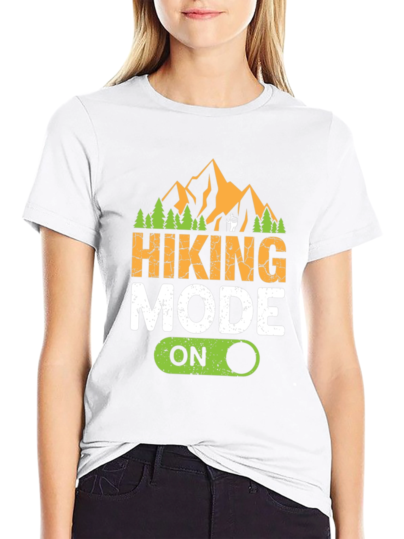 Hiking Mode On Graphic Tee - Adventure Ready!