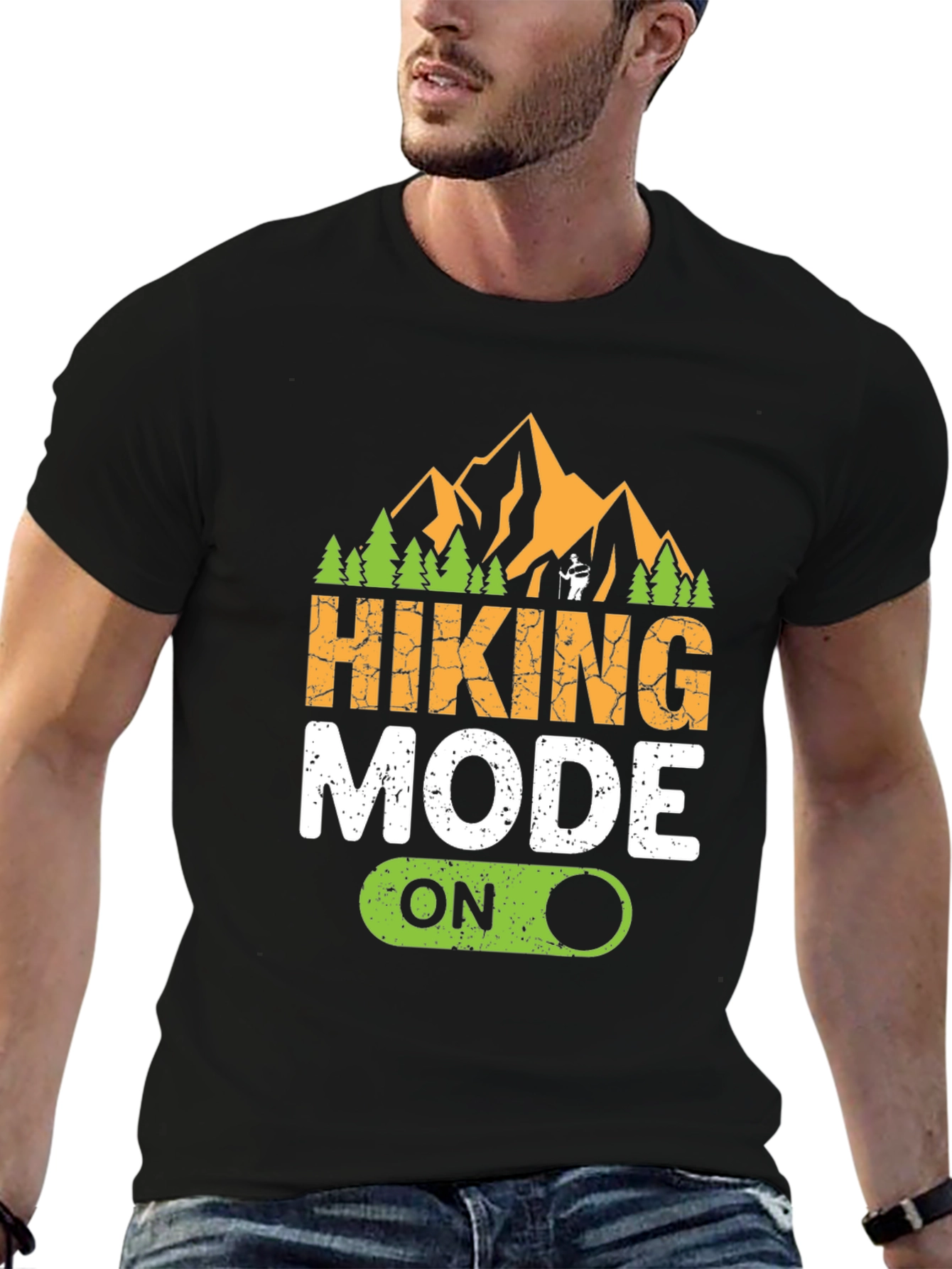 Hiking Mode On Graphic Tee - Adventure Ready!