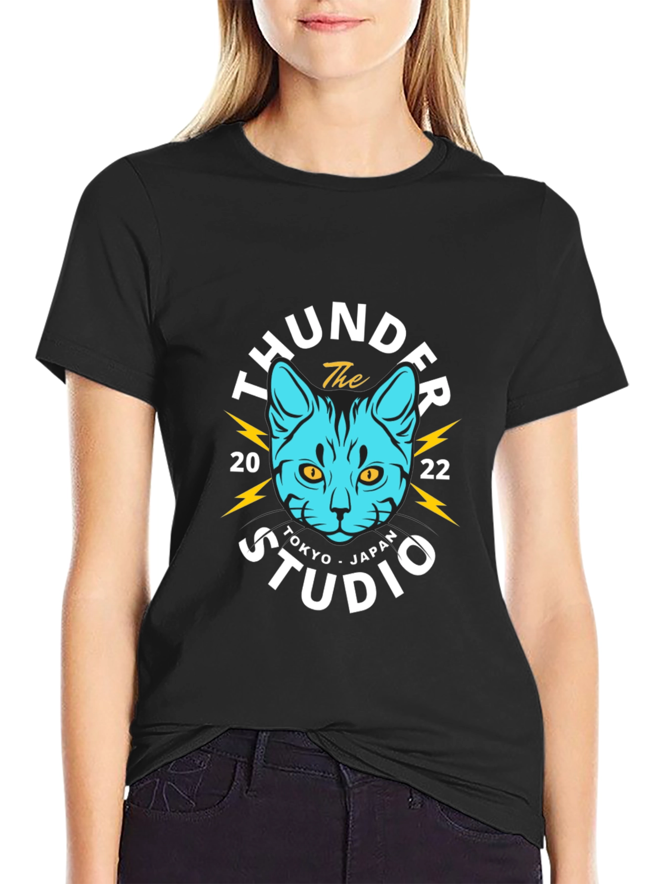 Thunder The Cat Studio Tee