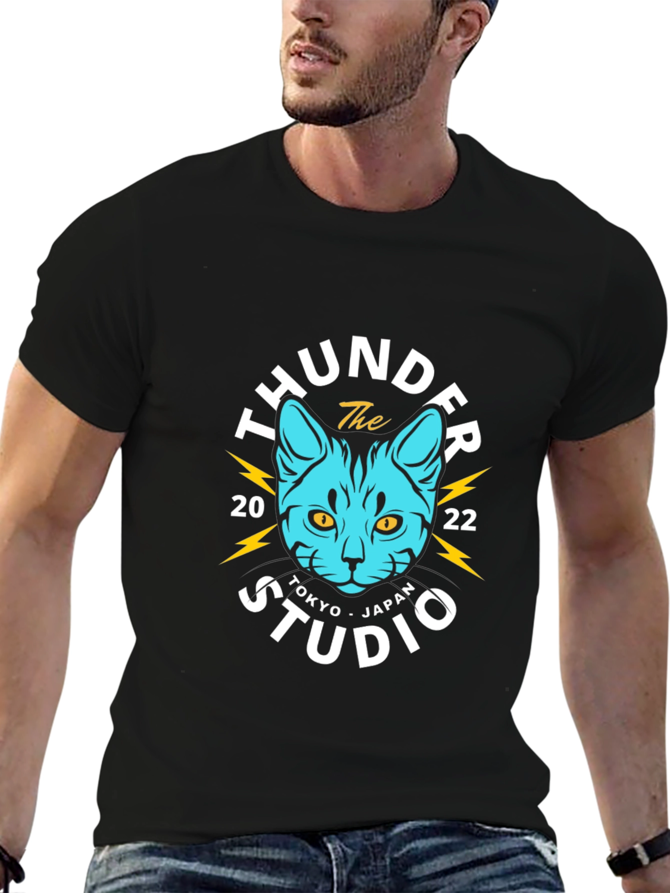 Thunder The Cat Studio Tee