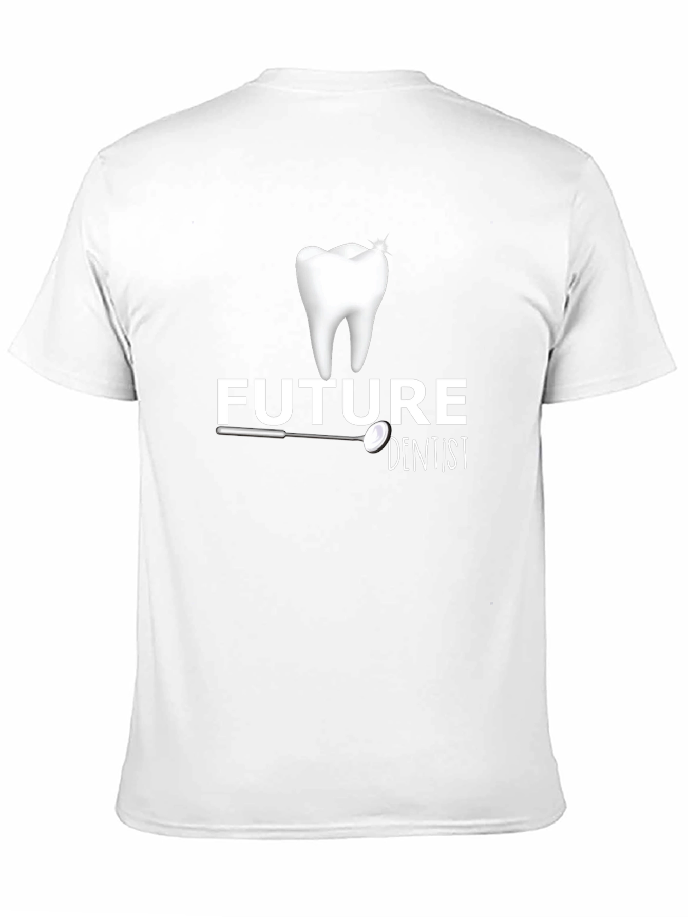 Future Dentist T-Shirt - Tooth & Mirror Design
