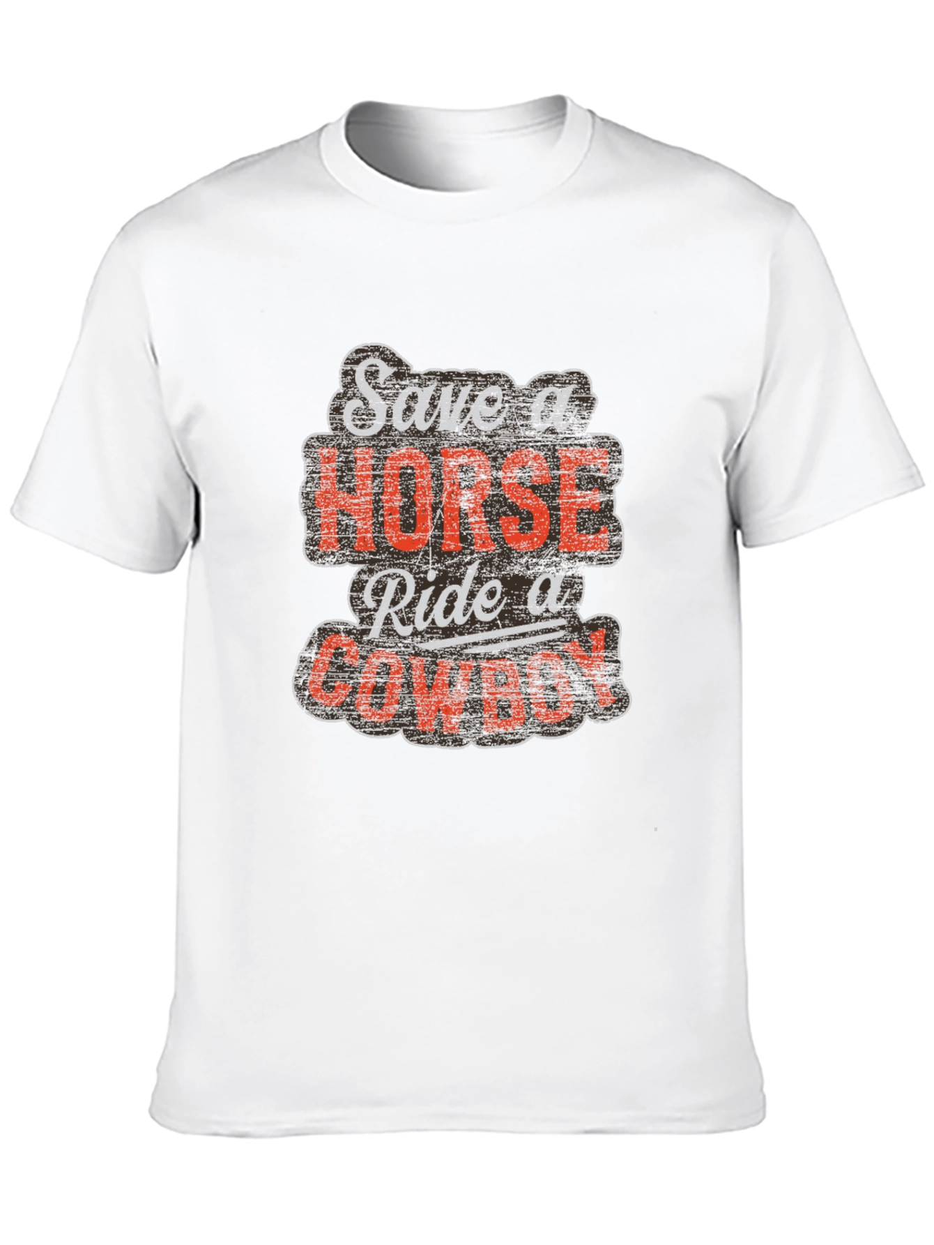 Save a Horse Ride a Cowboy Graphic Tee