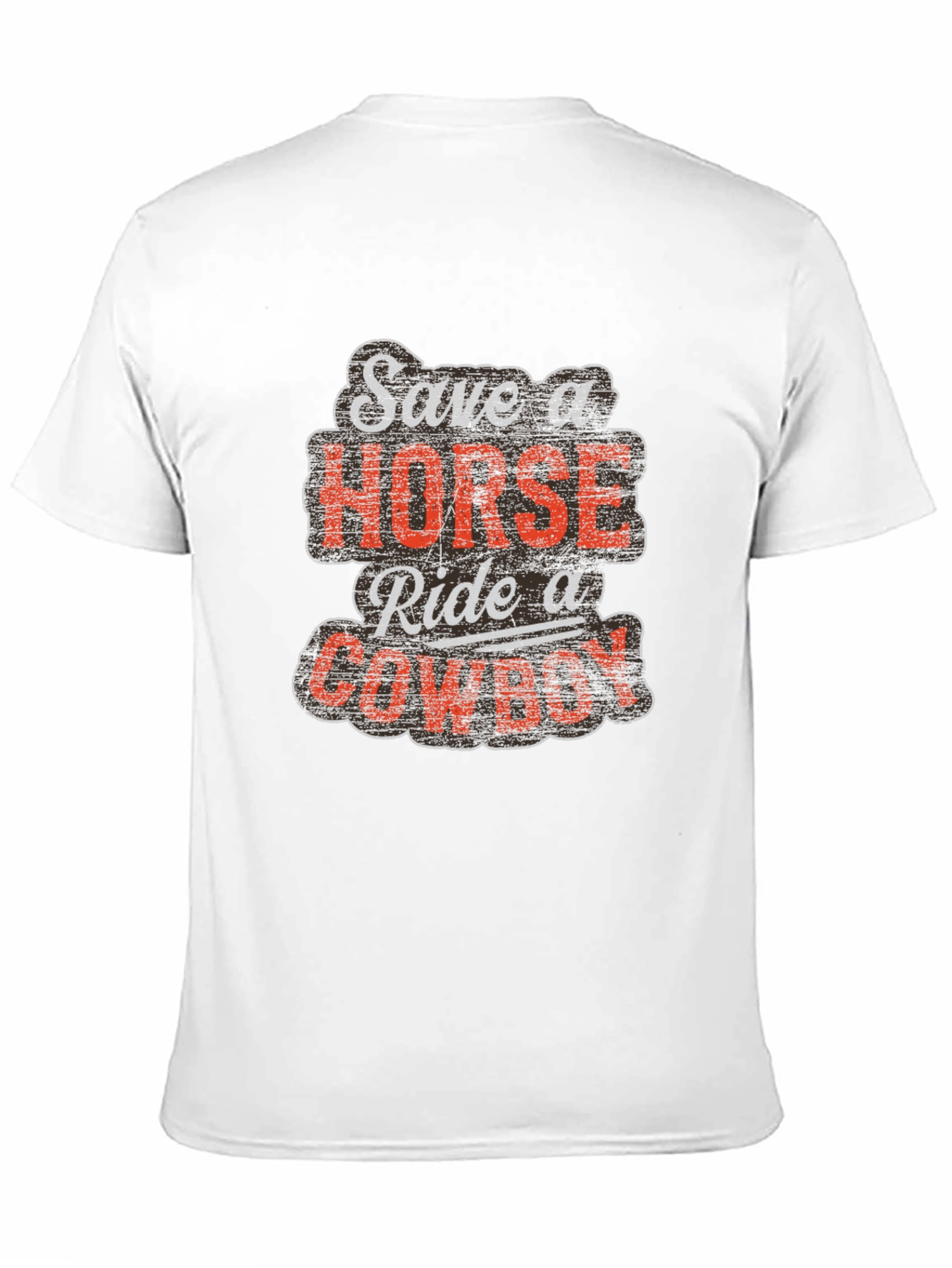 Save a Horse Ride a Cowboy Graphic Tee