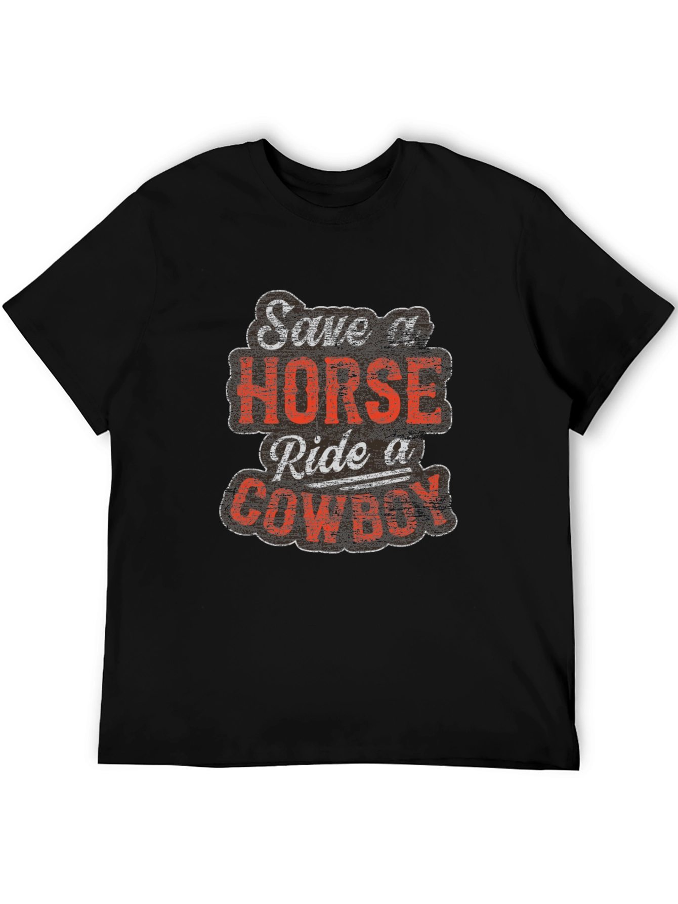 Save a Horse Ride a Cowboy Graphic Tee