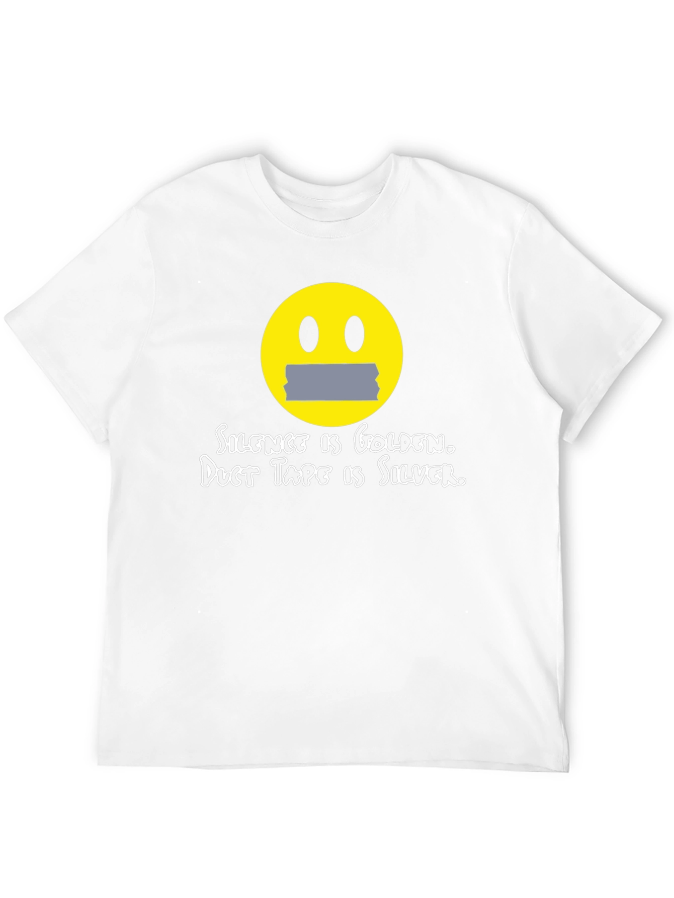 Silence is Golden Humor Graphic Tee