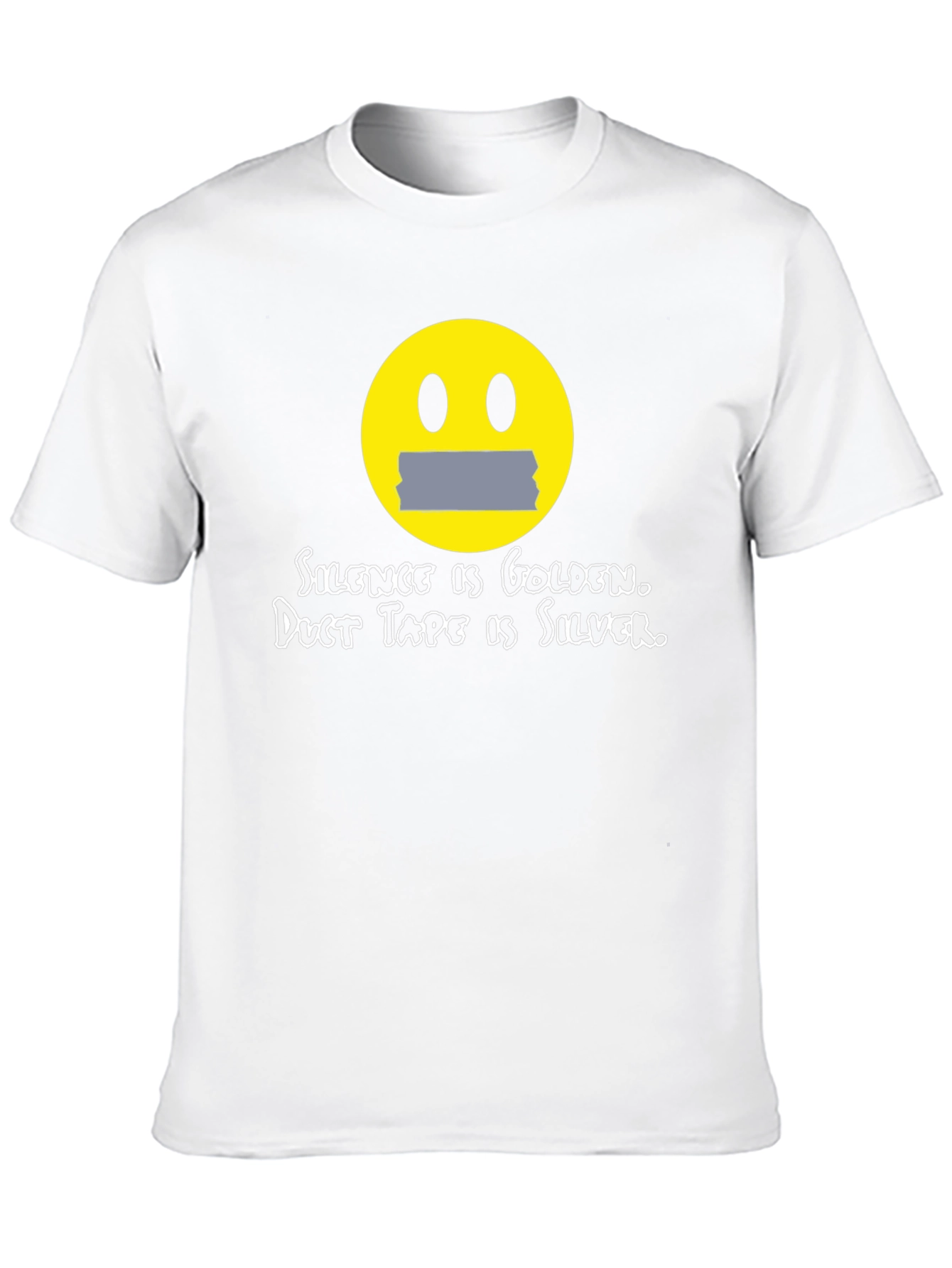 Silence is Golden Humor Graphic Tee