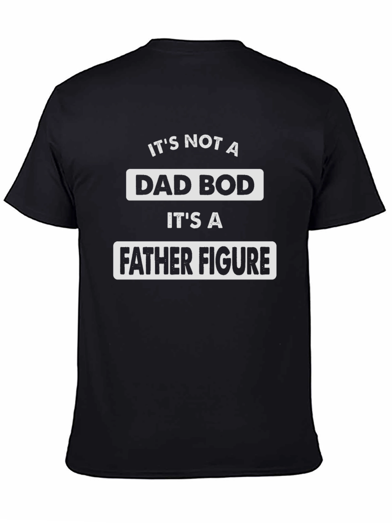 Funny Dad Bod Father Figure Graphic T-Shirt