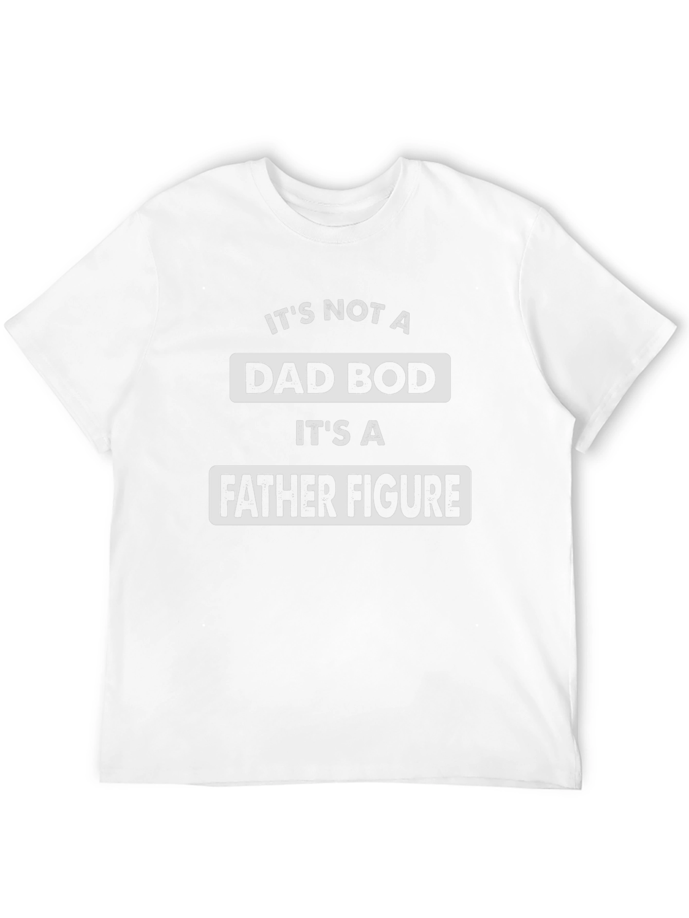 Funny Dad Bod Father Figure Graphic T-Shirt