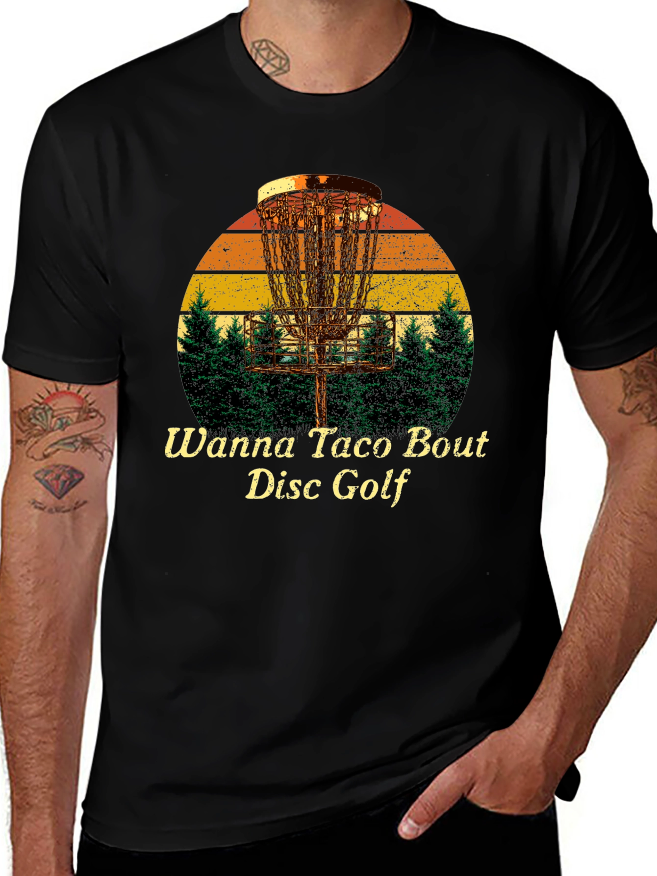 Wanna Taco Bout Disc Golf T-Shirt