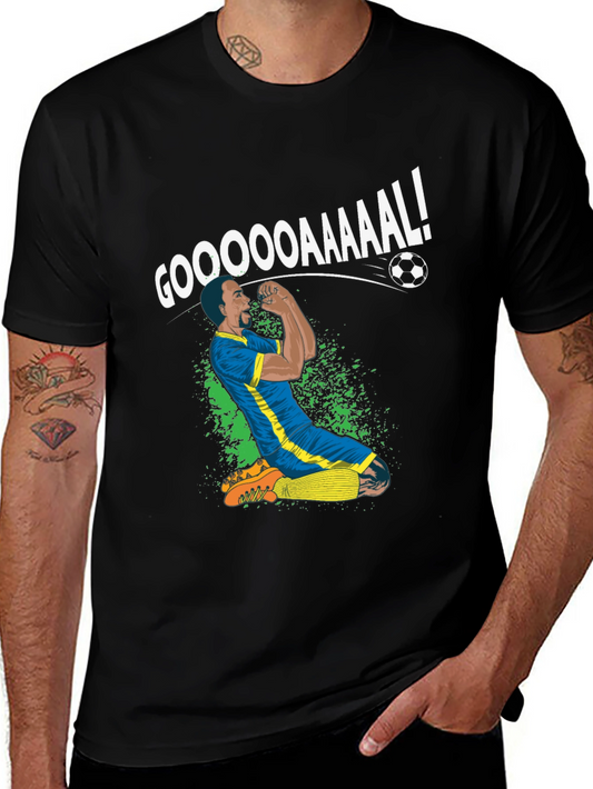 GOOOOAAL! Soccer Celebration Graphic Tee