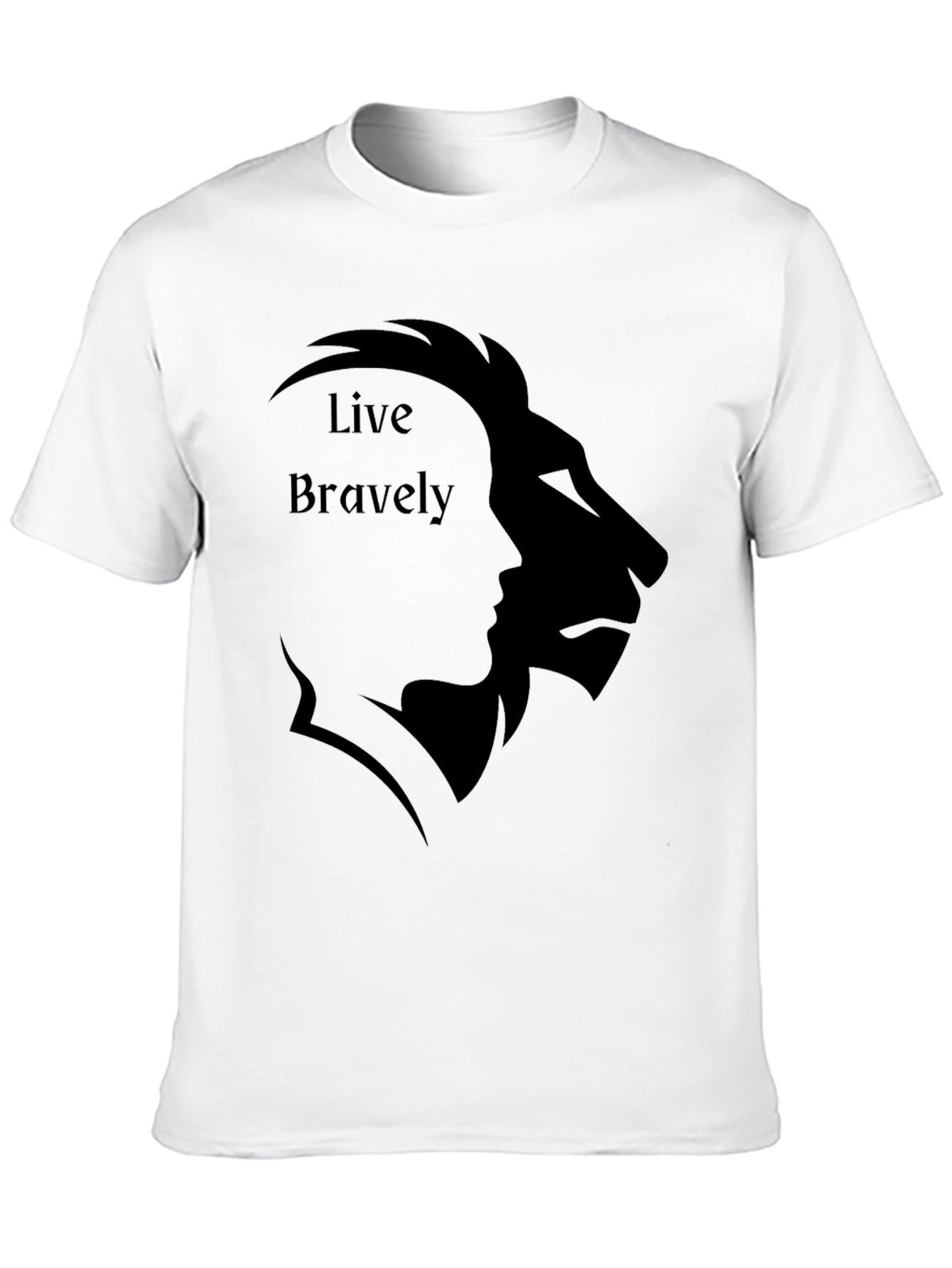 Live Bravely Graphic Tee - Mens