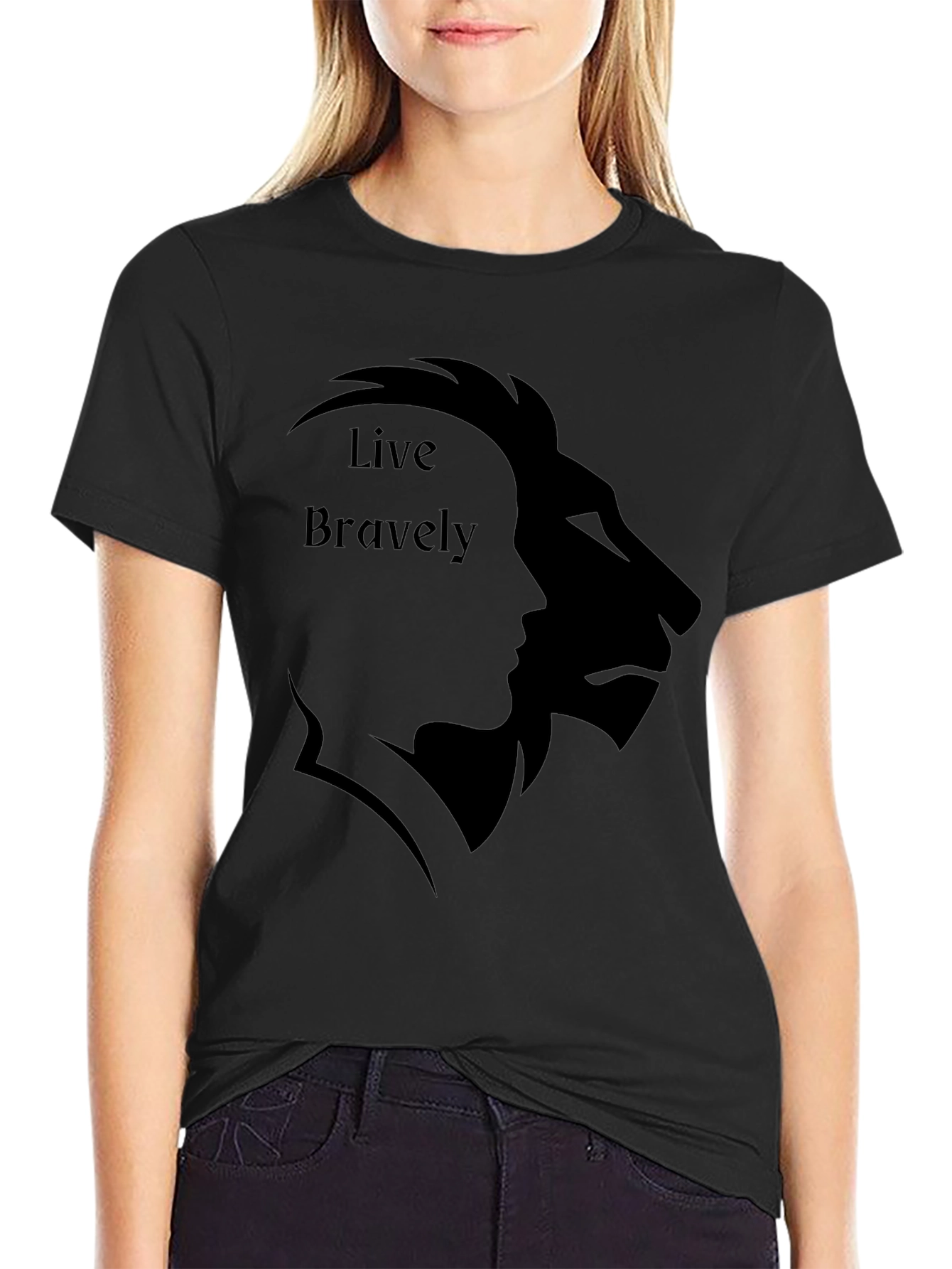 Live Bravely Graphic Tee - Mens