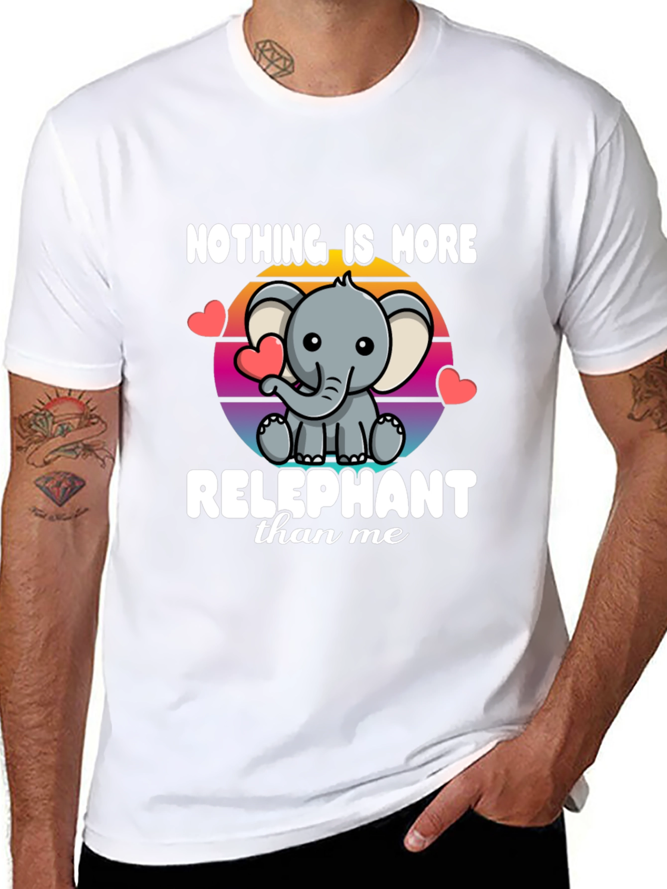Relephant T-Shirt - Cute Elephant Design