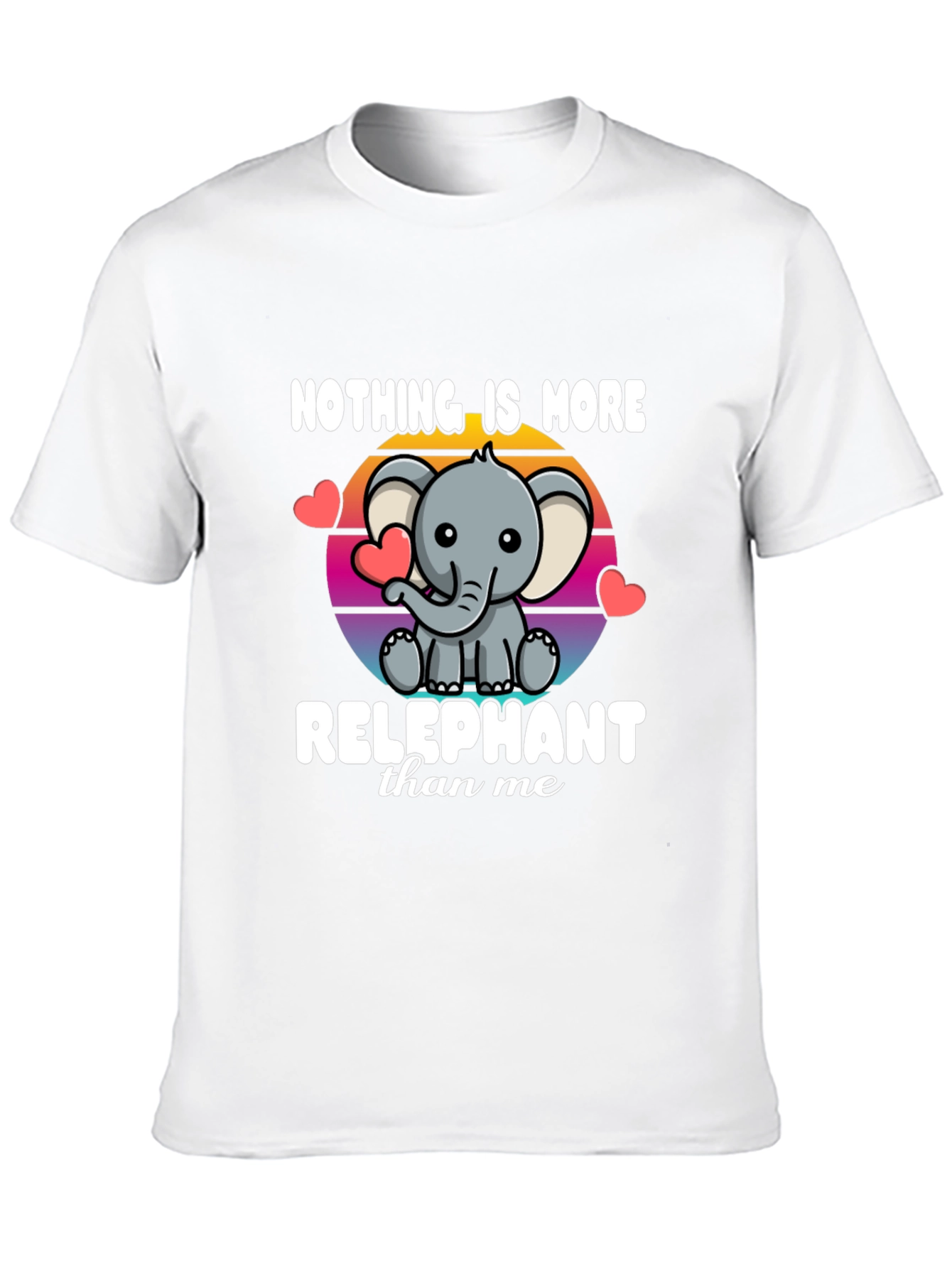 Relephant T-Shirt - Cute Elephant Design