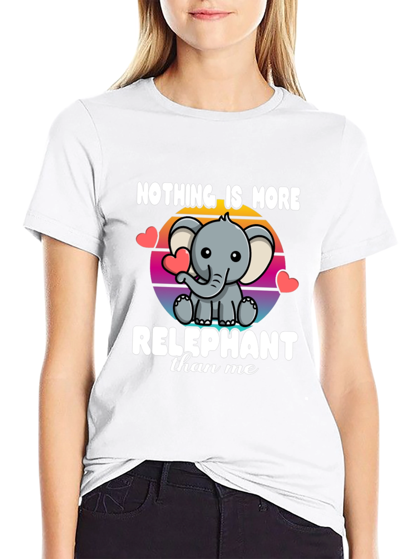 Relephant T-Shirt - Cute Elephant Design