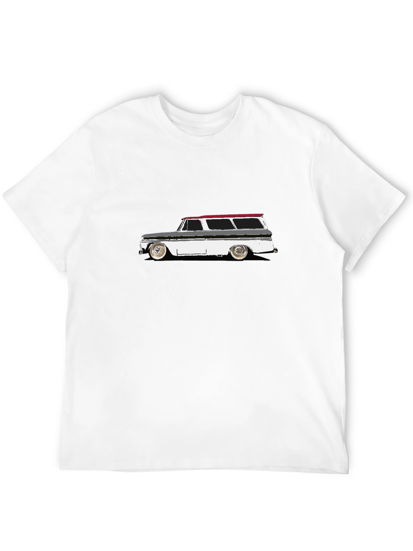 Classic Car T-Shirt: Lowrider Wagon Style