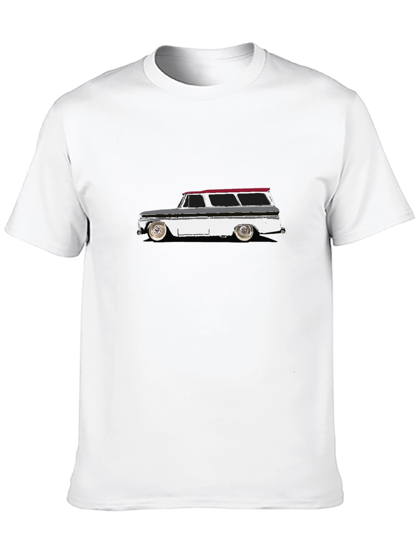 Classic Car T-Shirt: Lowrider Wagon Style