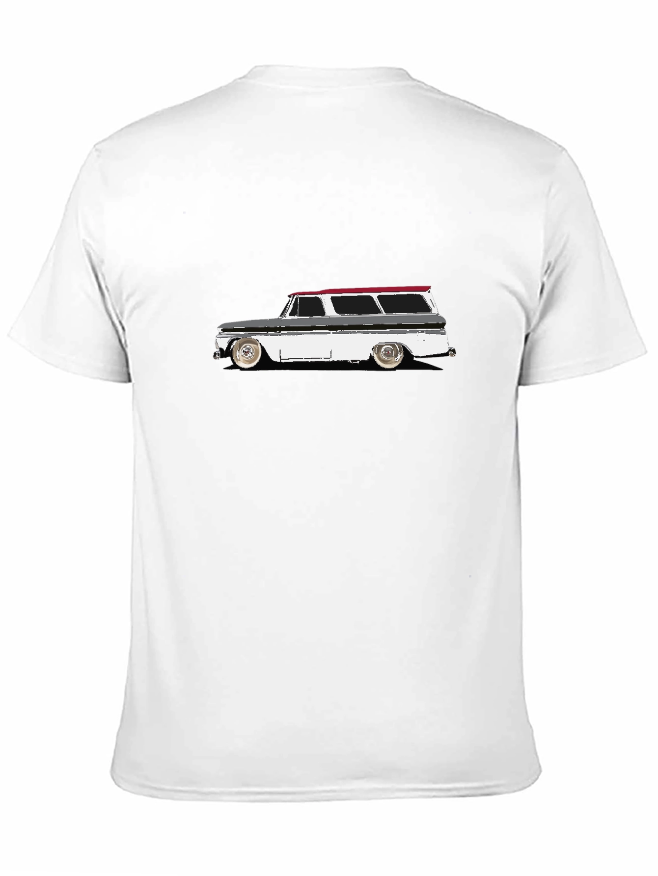 Classic Car T-Shirt: Lowrider Wagon Style