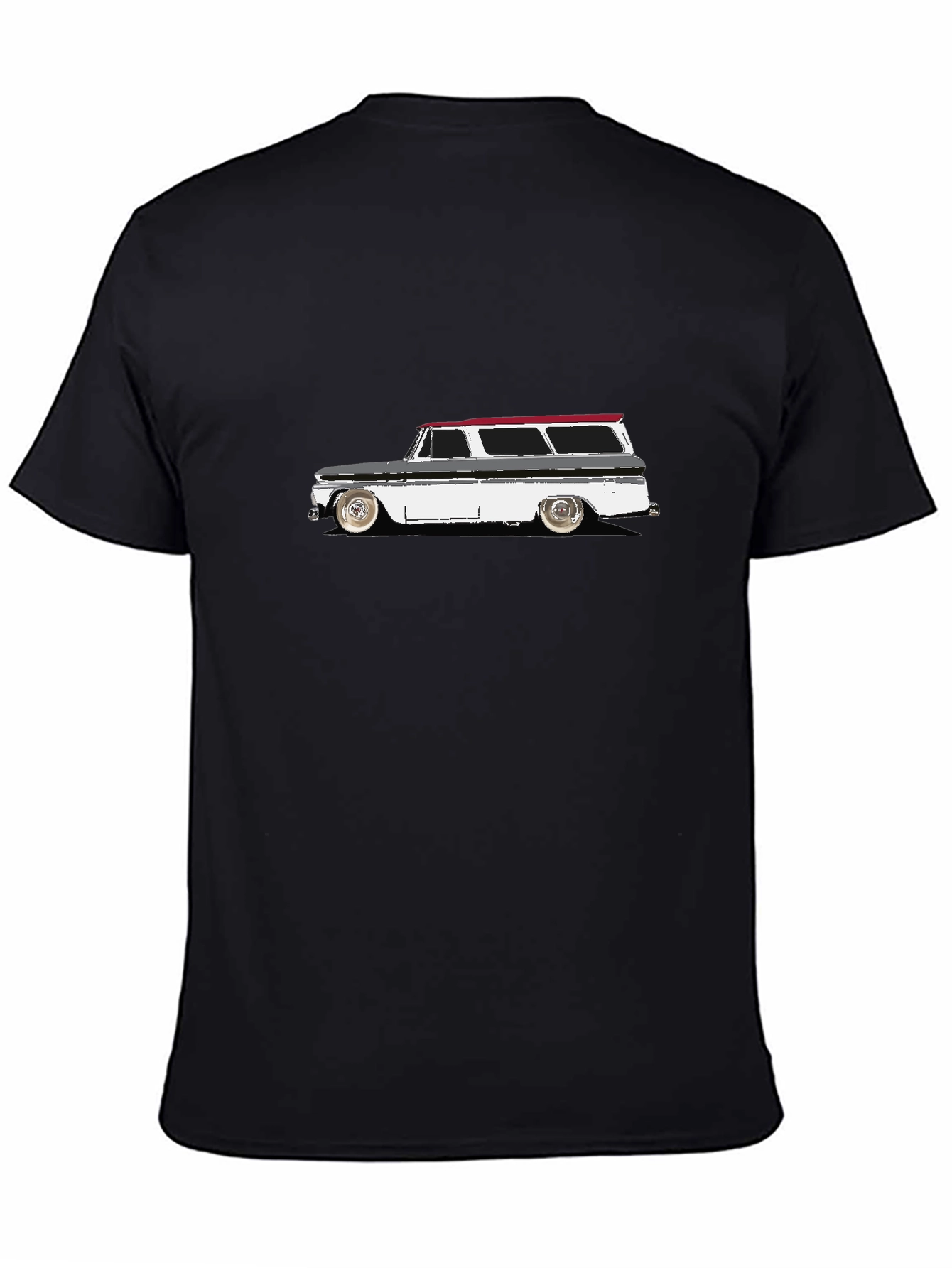 Classic Car T-Shirt: Lowrider Wagon Style