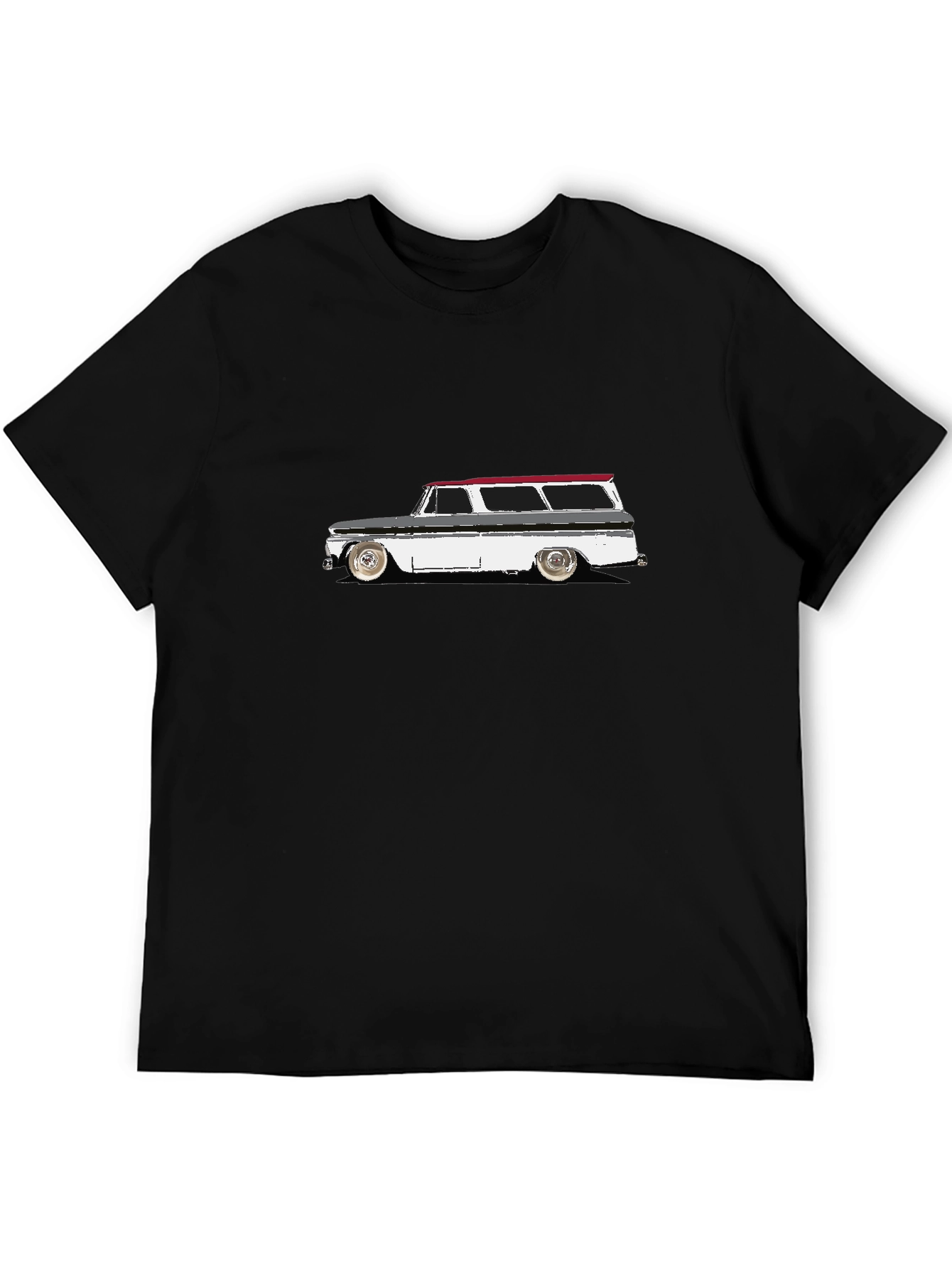 Classic Car T-Shirt: Lowrider Wagon Style
