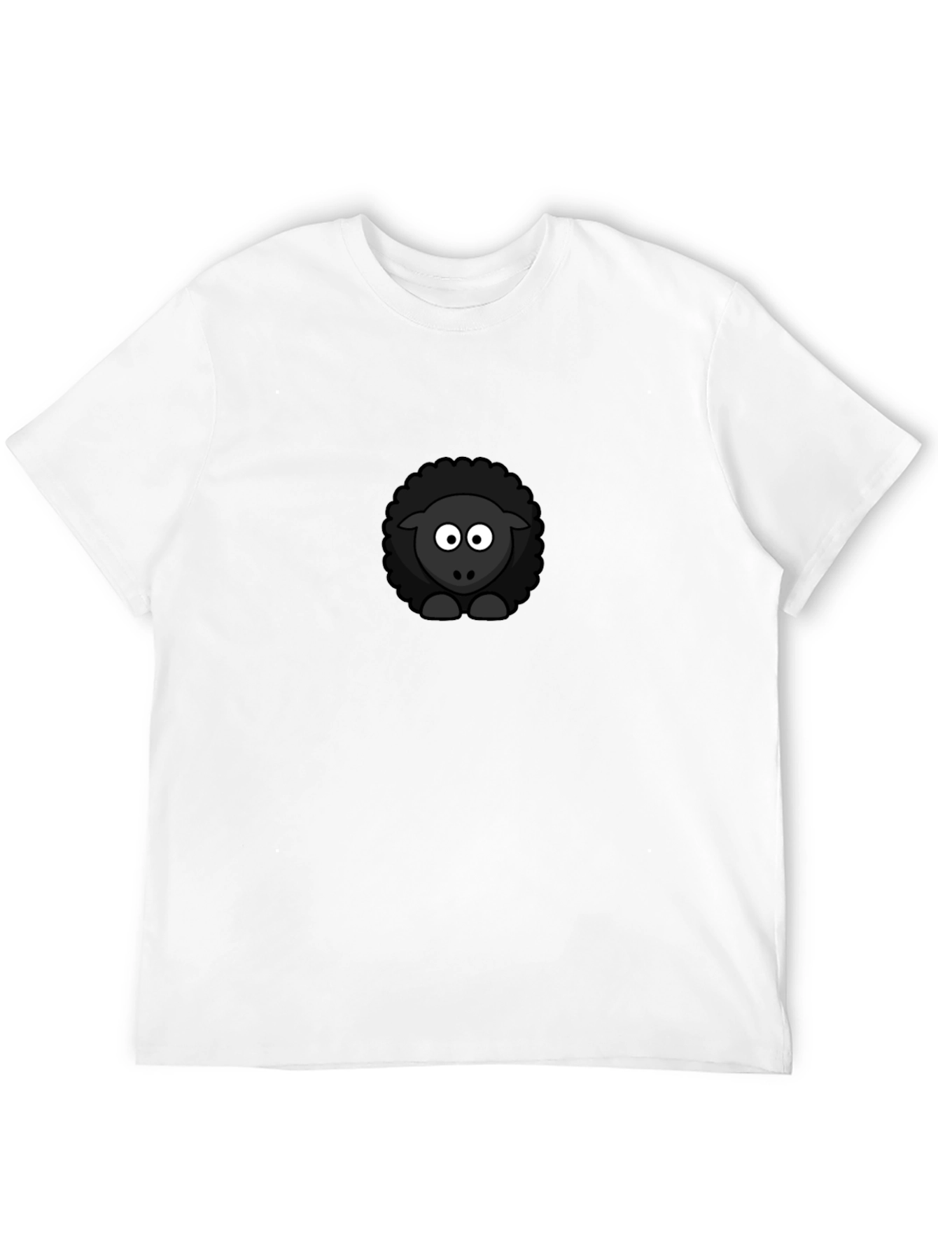 Black Sheep Cartoon Graphic Tee