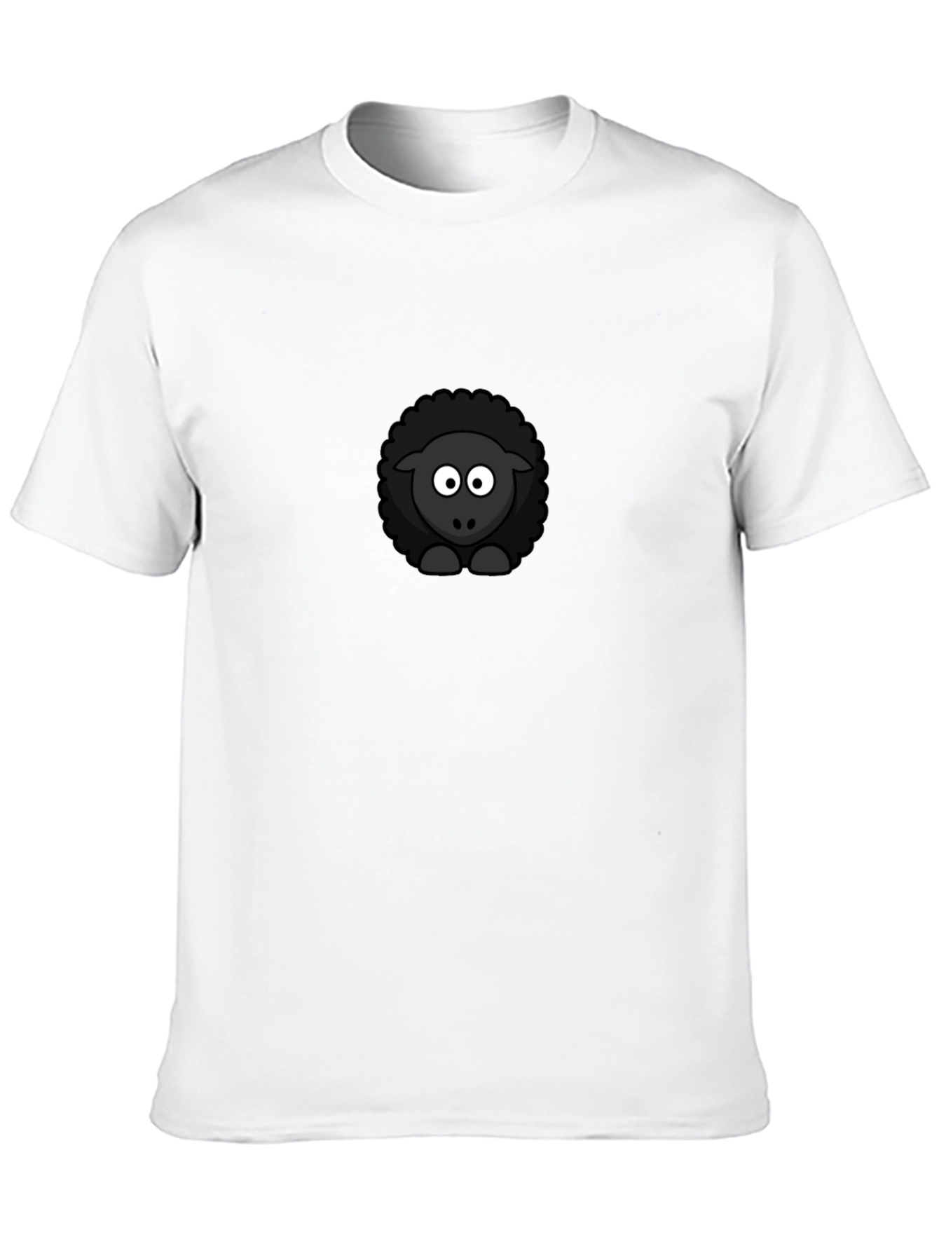 Black Sheep Cartoon Graphic Tee