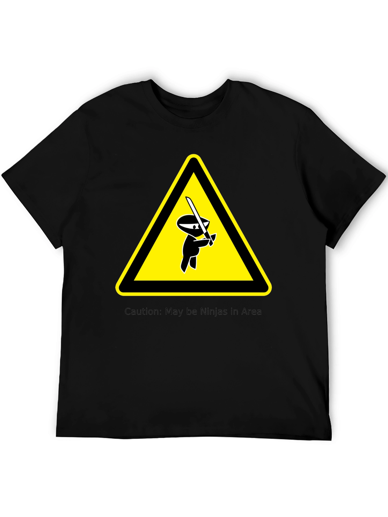 Caution Ninja T-Shirt - Danger Zone Style