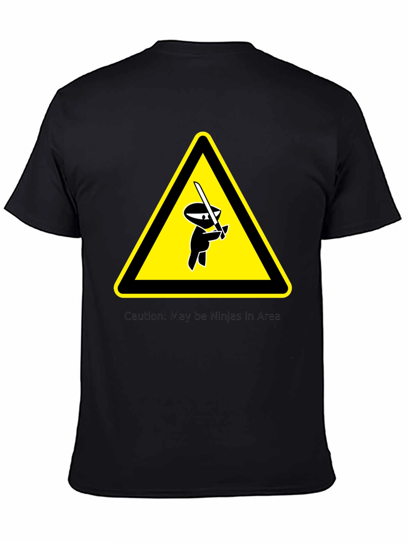 Caution Ninja T-Shirt - Danger Zone Style