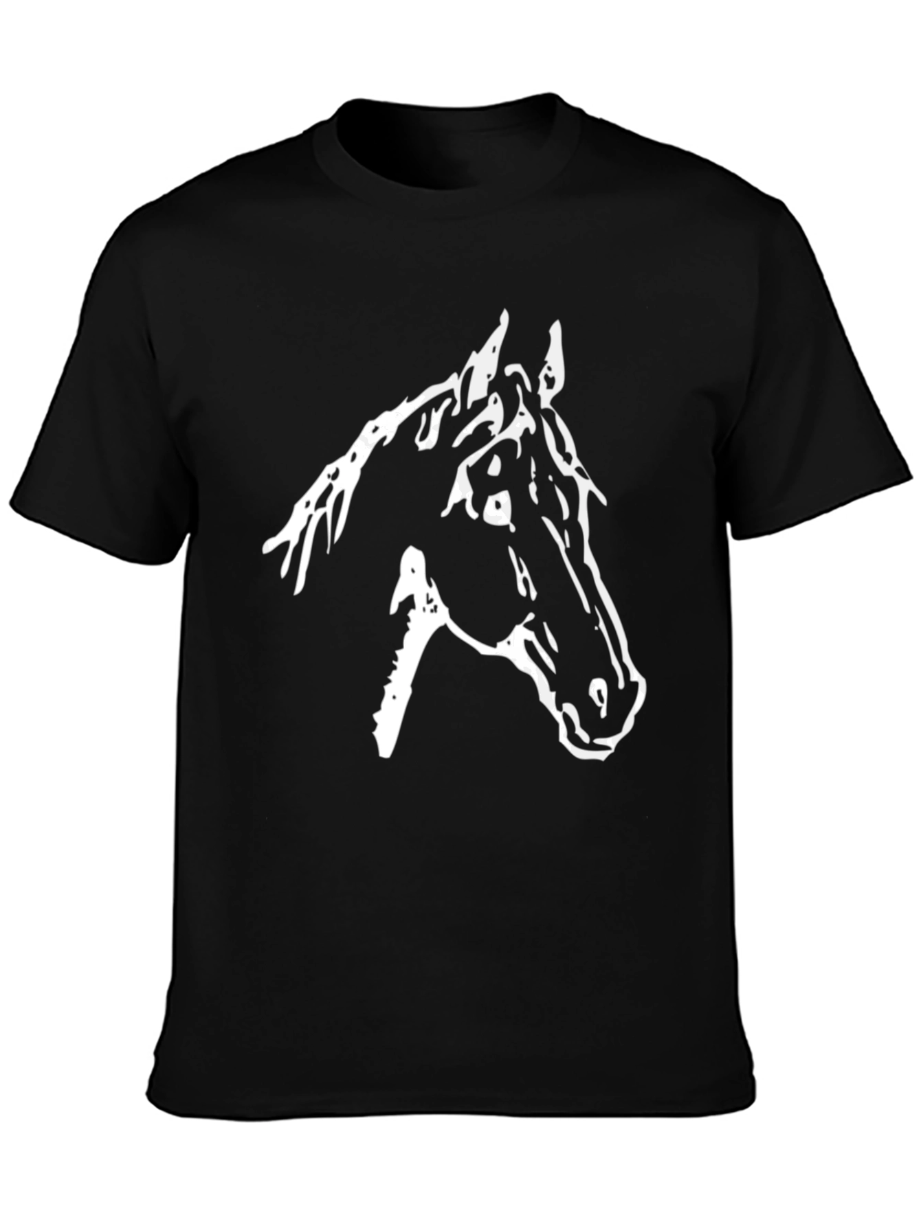 Black Horse Graphic Tee - Unisex