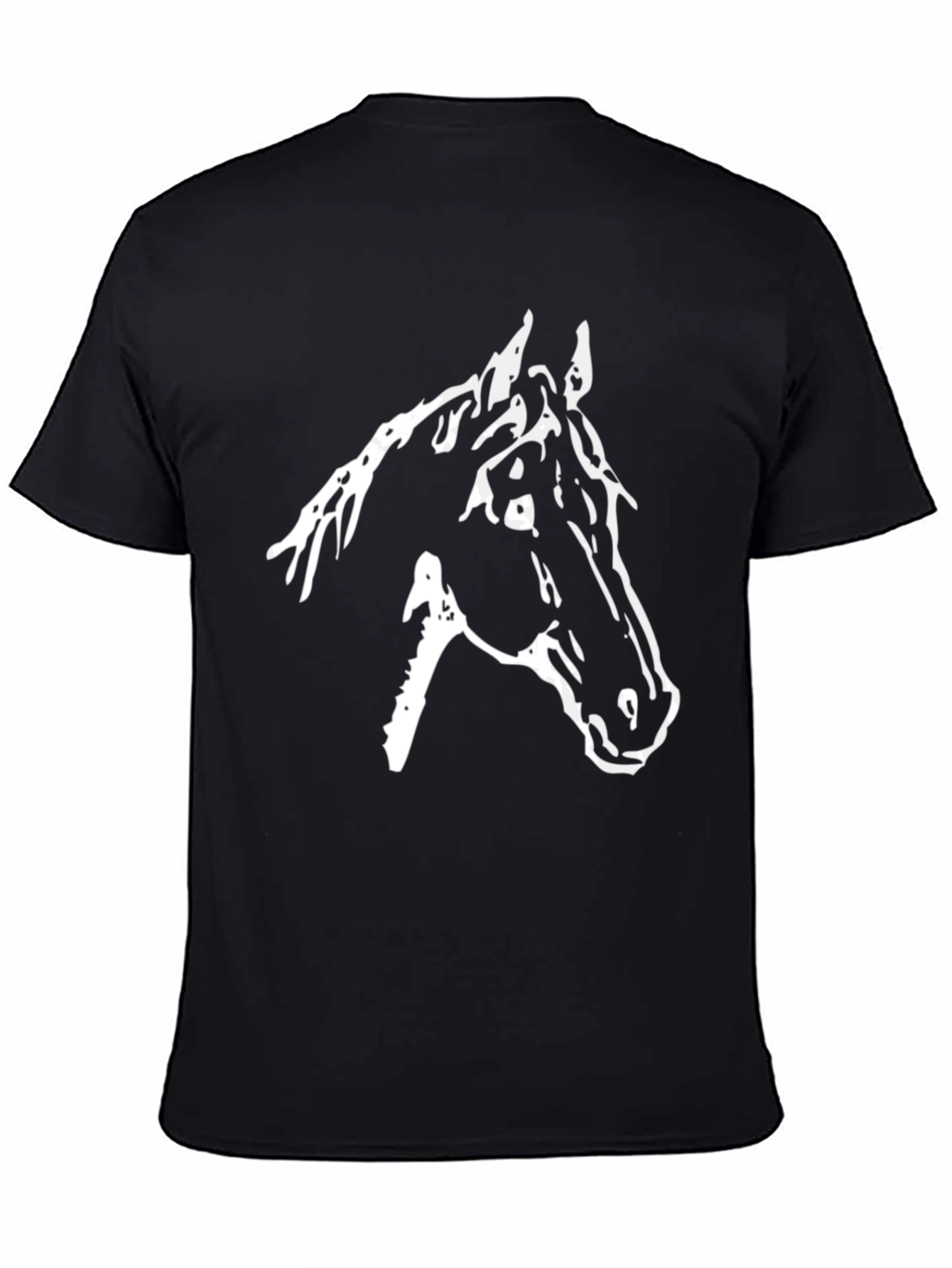 Black Horse Graphic Tee - Unisex