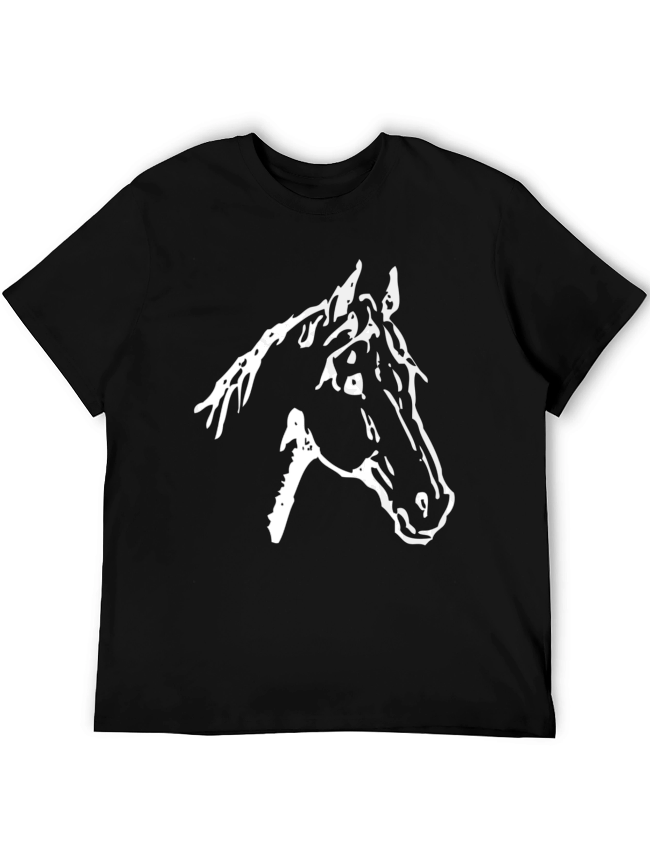 Black Horse Graphic Tee - Unisex