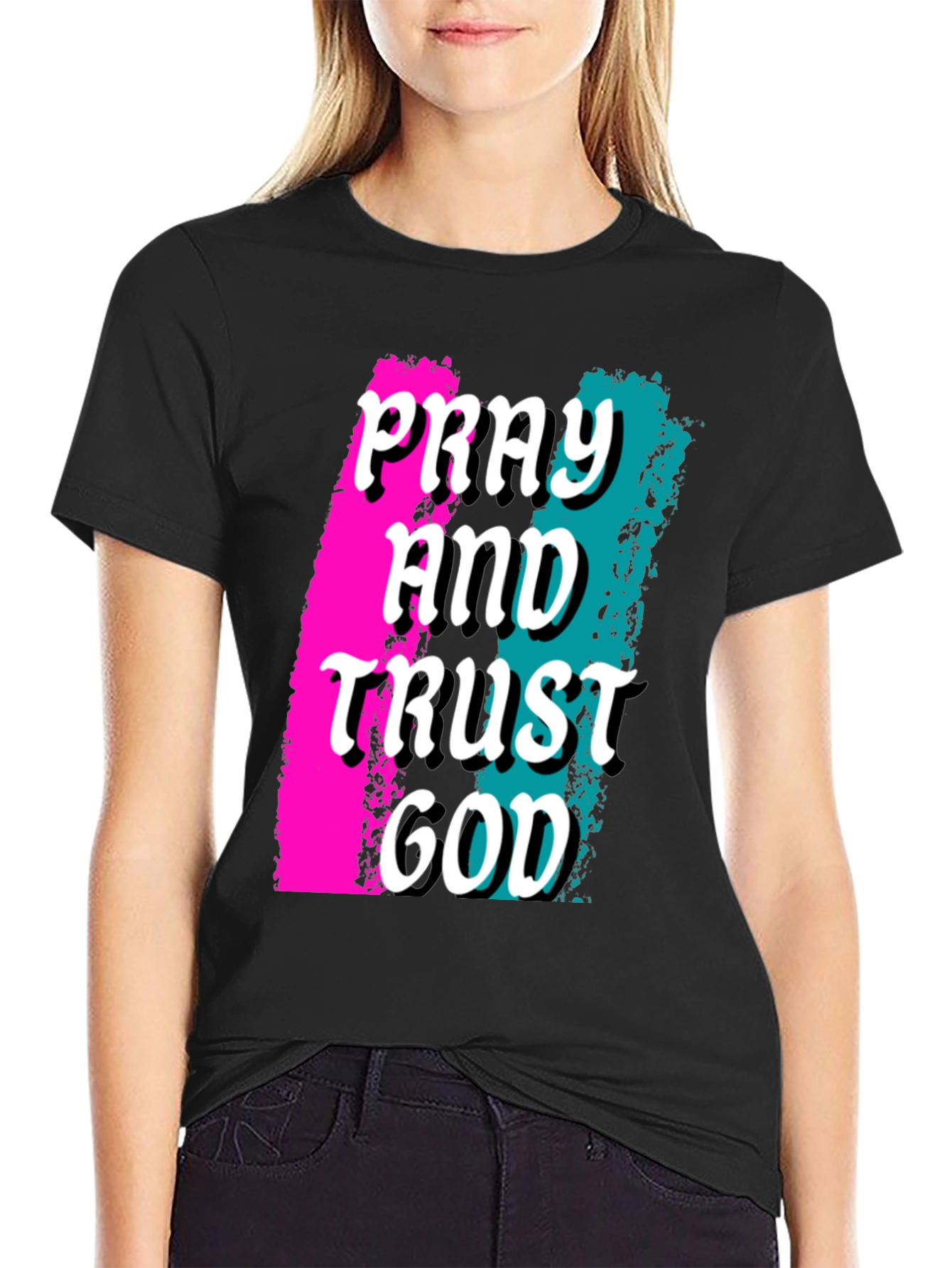 Pray and Trust God Graphic Tee