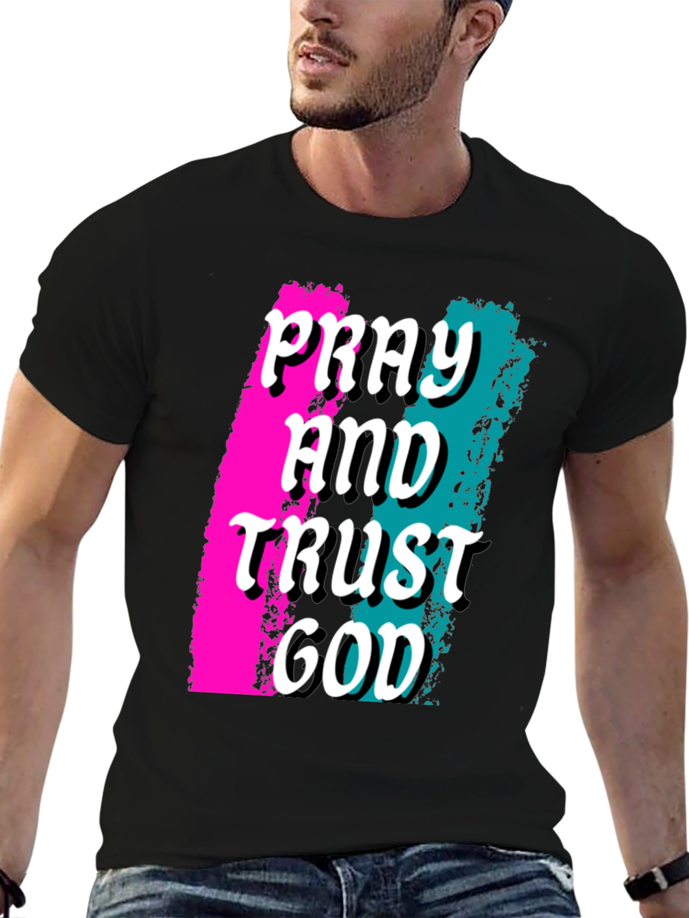 Pray and Trust God Graphic Tee