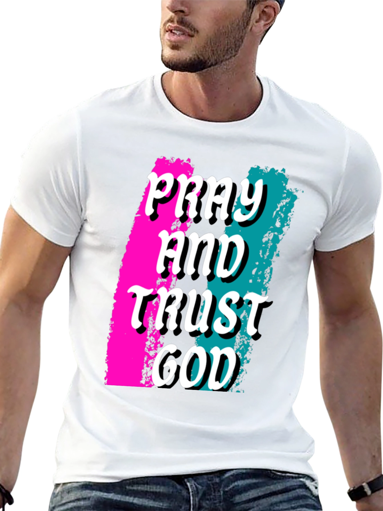 Pray and Trust God Graphic Tee