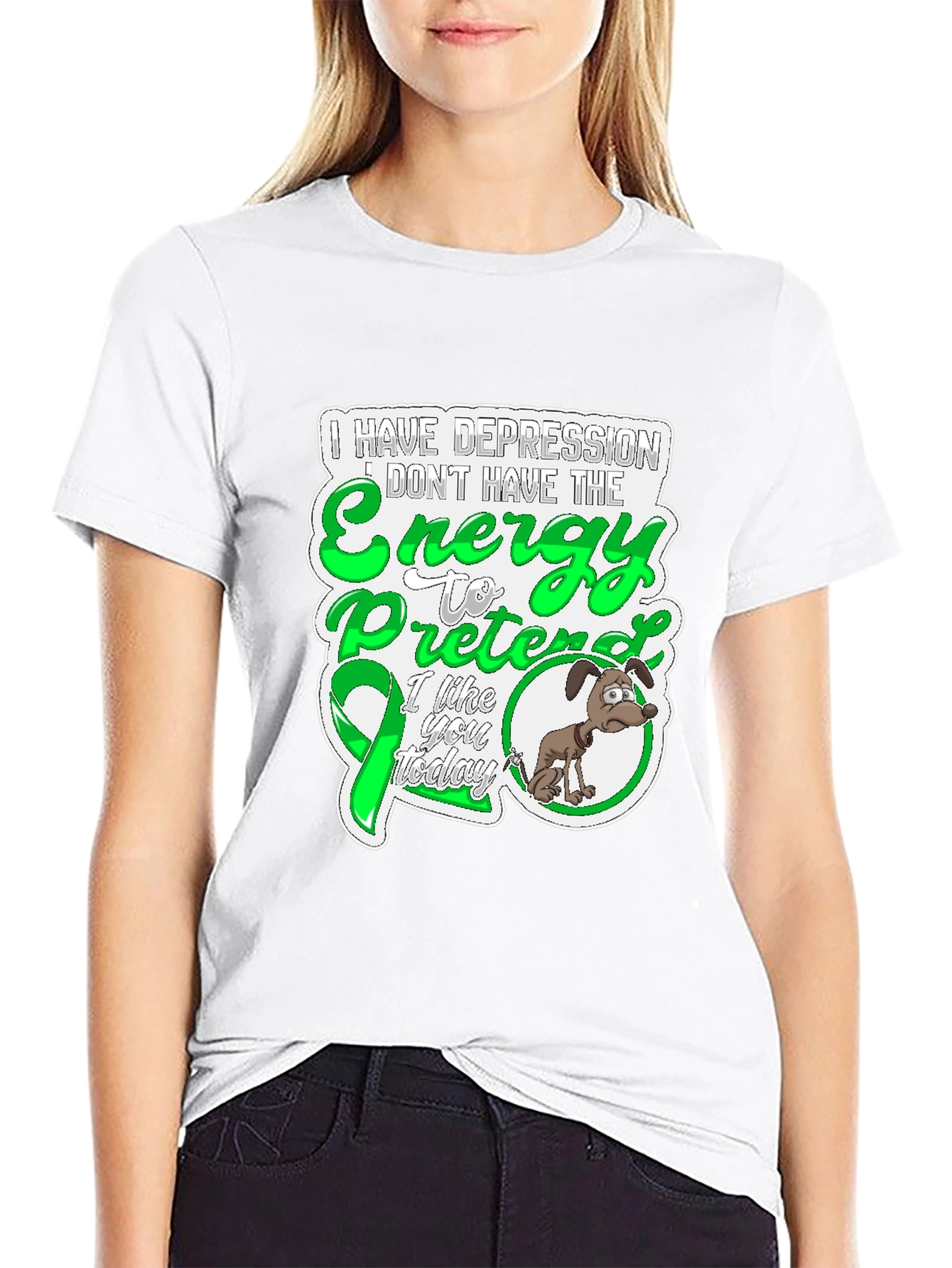 Depression Awareness T-Shirt - Energy to Pretend