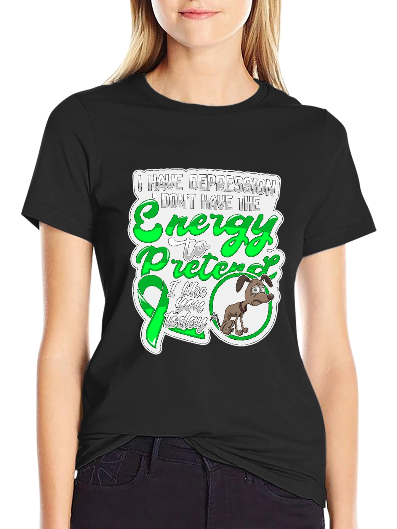 Depression Awareness T-Shirt - Energy to Pretend