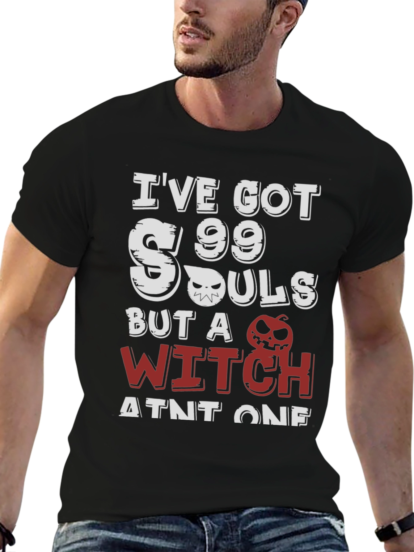 Ive Got 99 Souls Halloween Graphic Tee