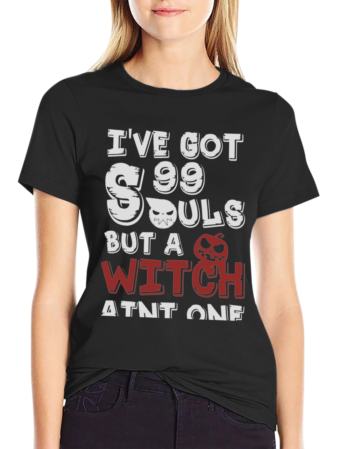 Ive Got 99 Souls Halloween Graphic Tee