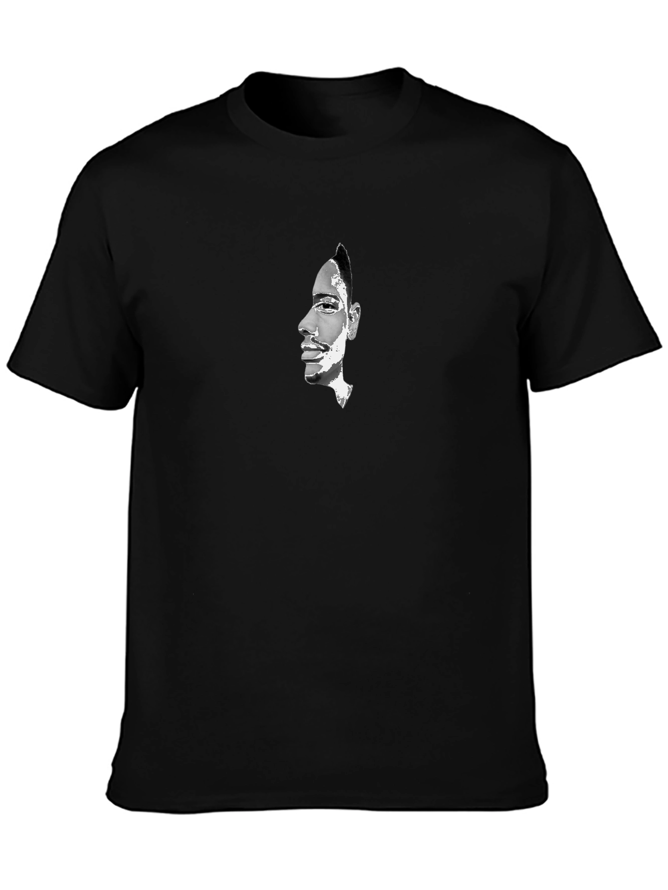Mens Black Graphic Tee