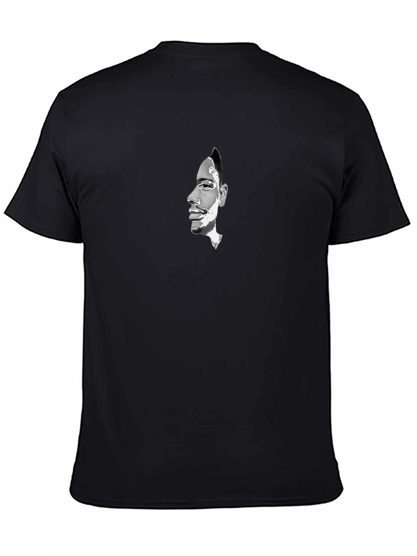 Mens Black Graphic Tee