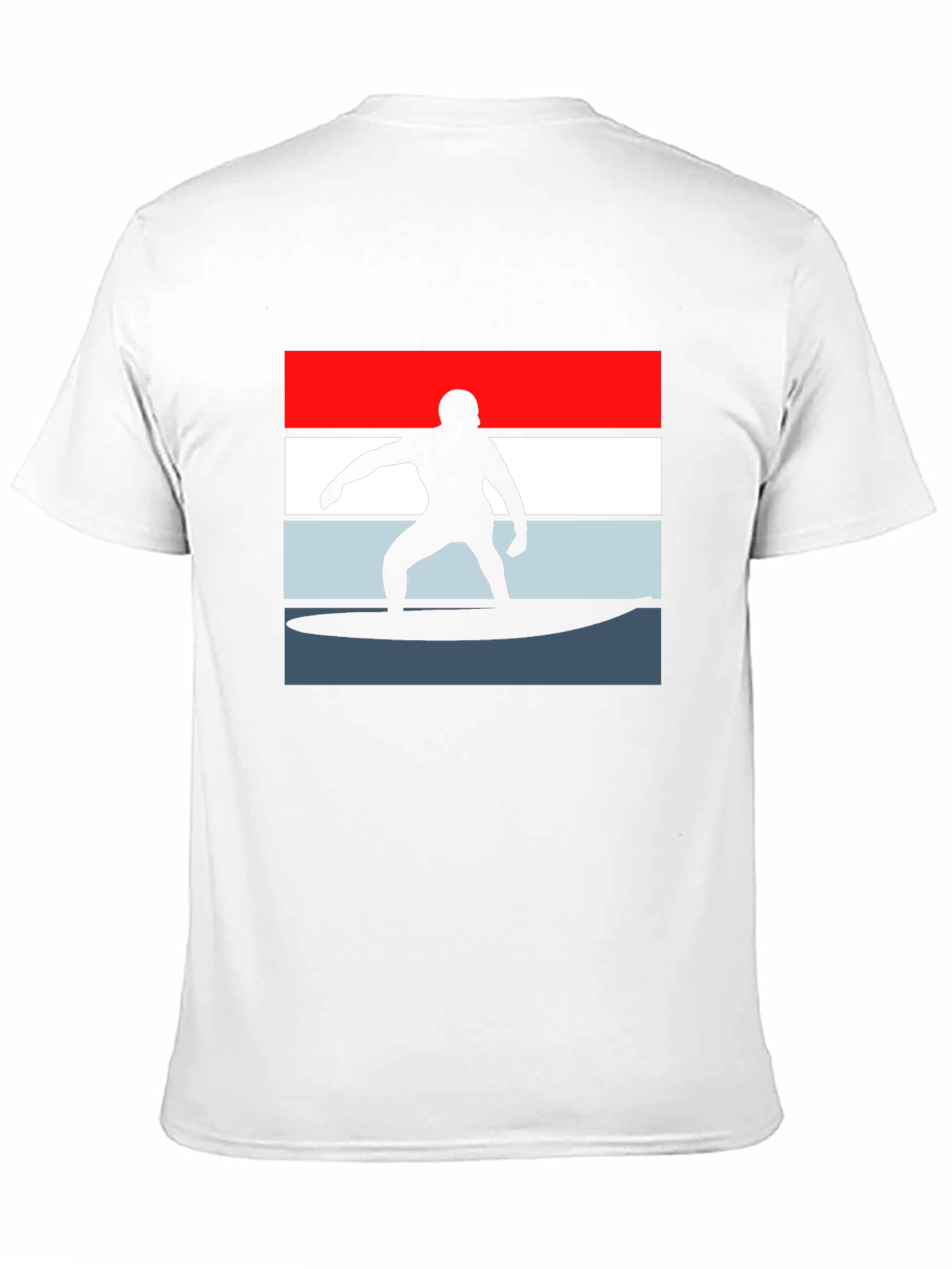 Retro Surfer Silhouette Tee