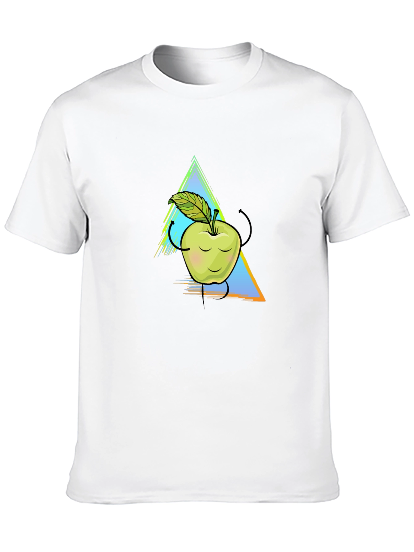 Apple Graphic Tee - Unisex Black T-Shirt