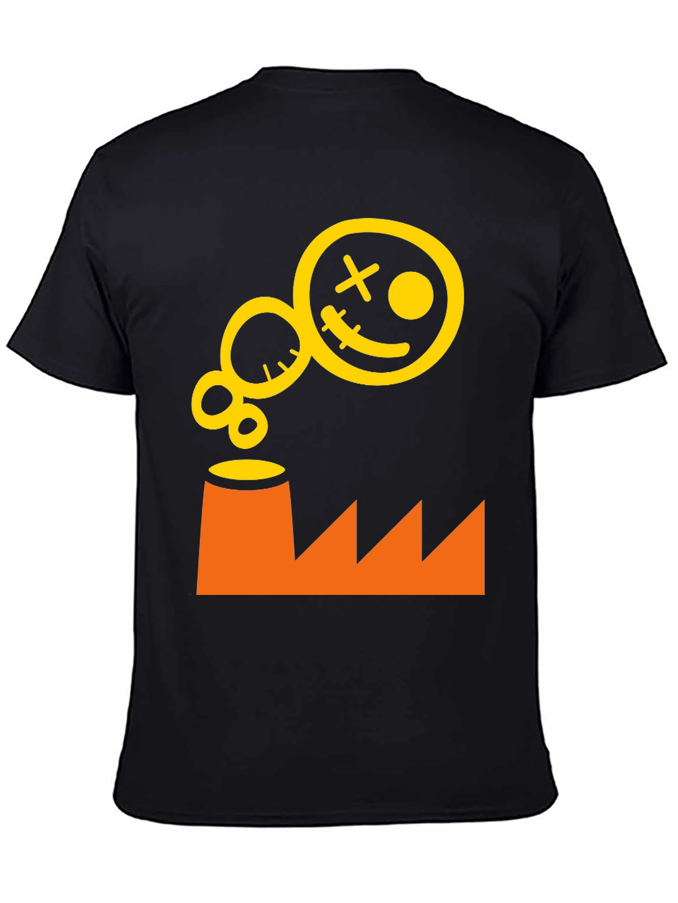 Smiley Factory T-Shirt - Black Graphic Tee